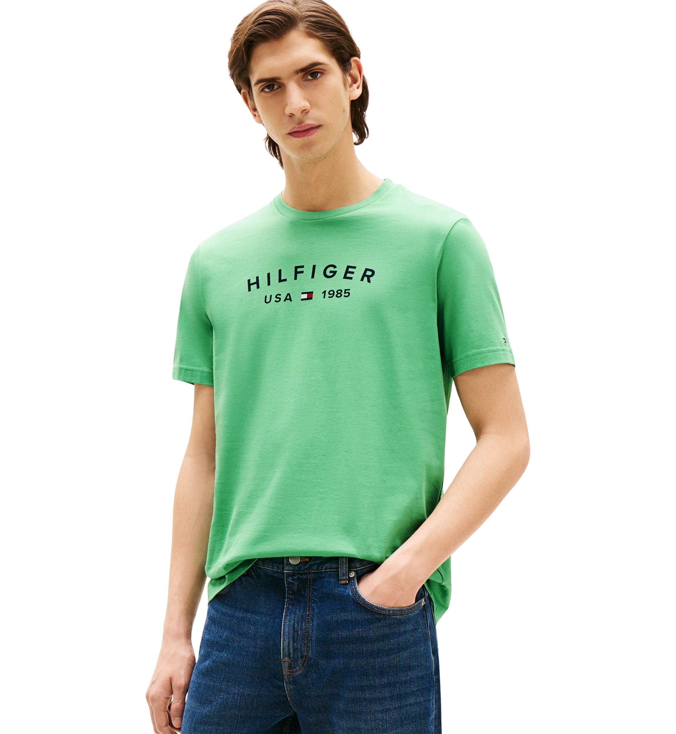 Father’s Day T-Shirt with Printed Chest Logo