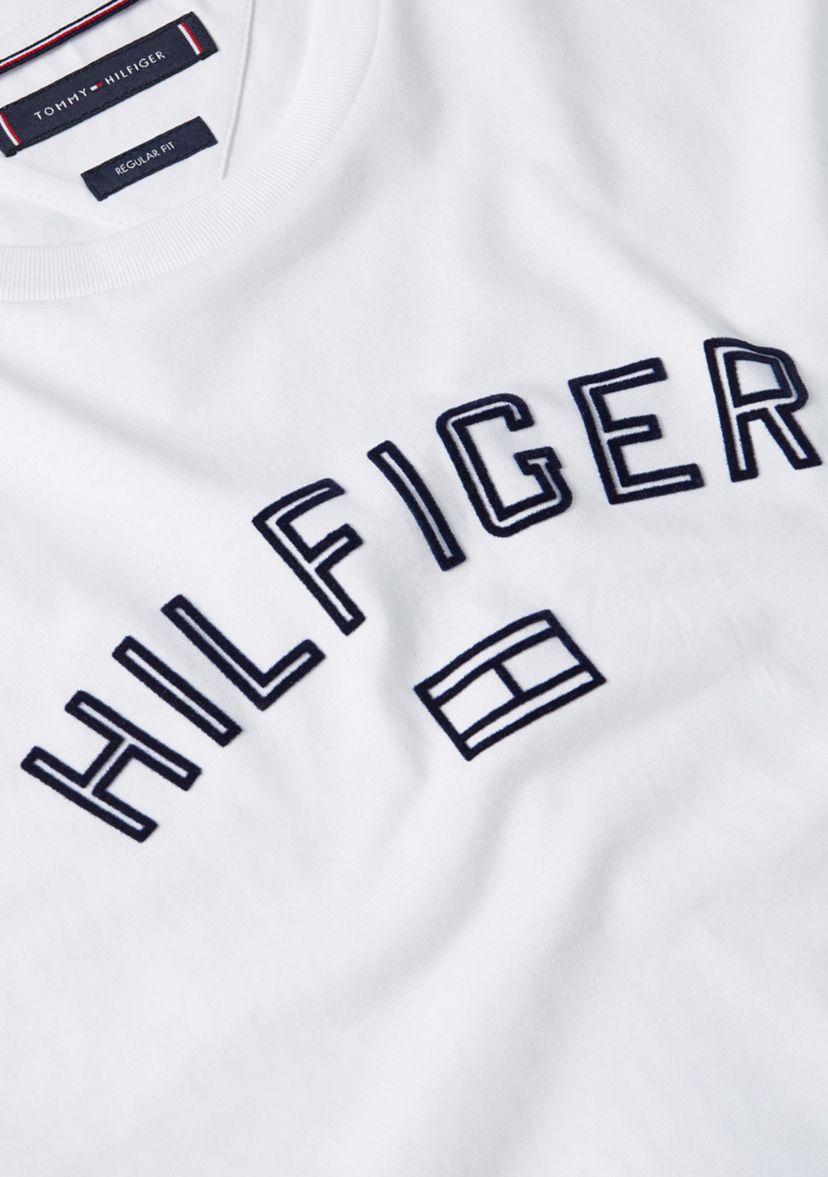 Flock Logo Graphic T-Shirt