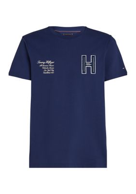 Tommy Hilfiger Men's Varsity Logo Appliqué T-Shirt