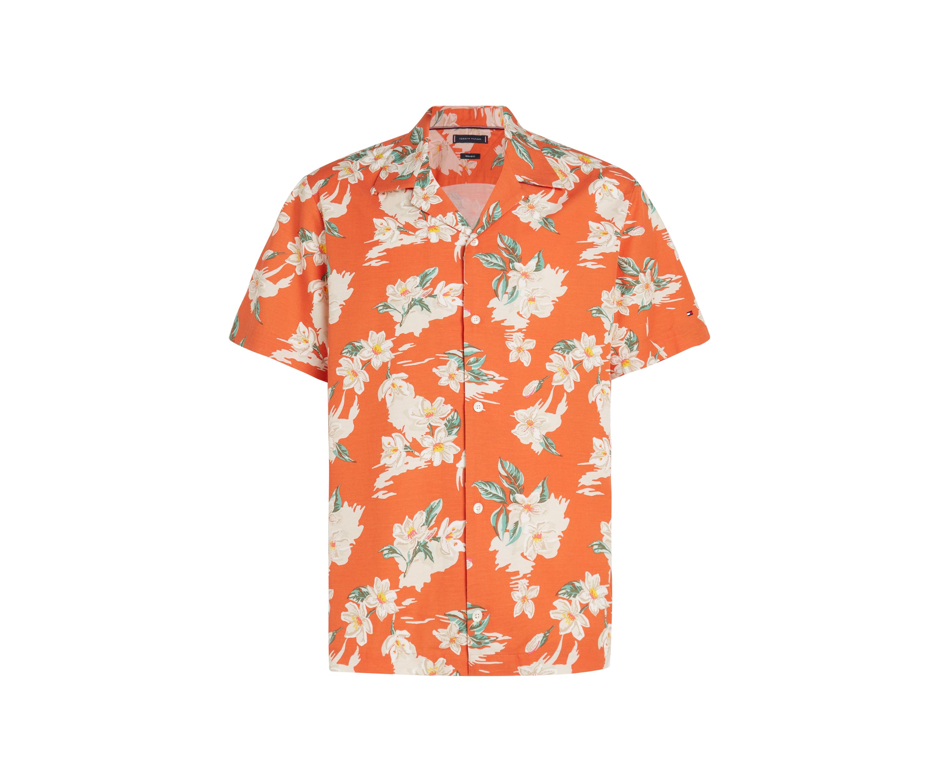 Regular Fit Floral Camp Shirt