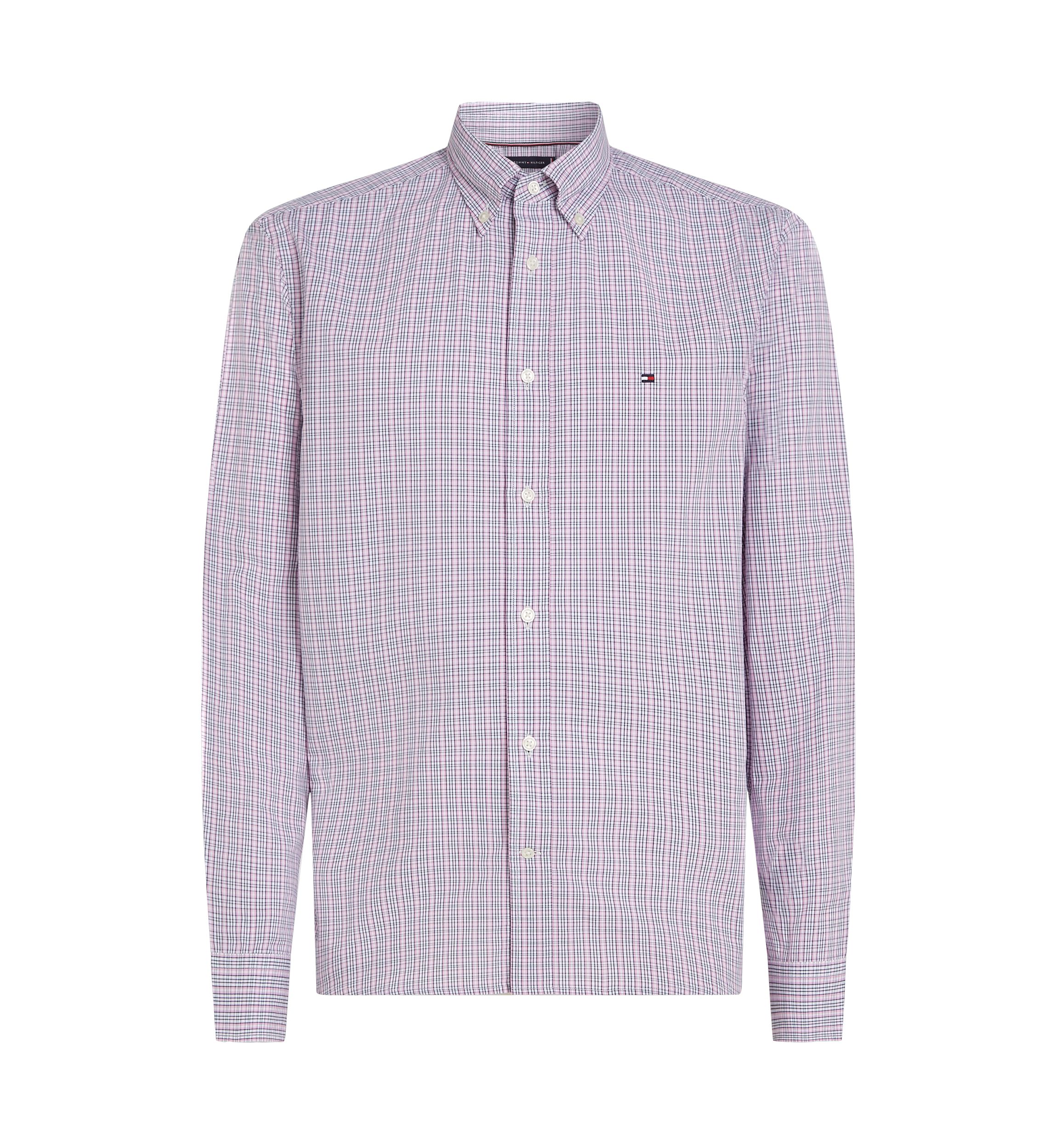 Flex Poplin Small Tartan Shirt