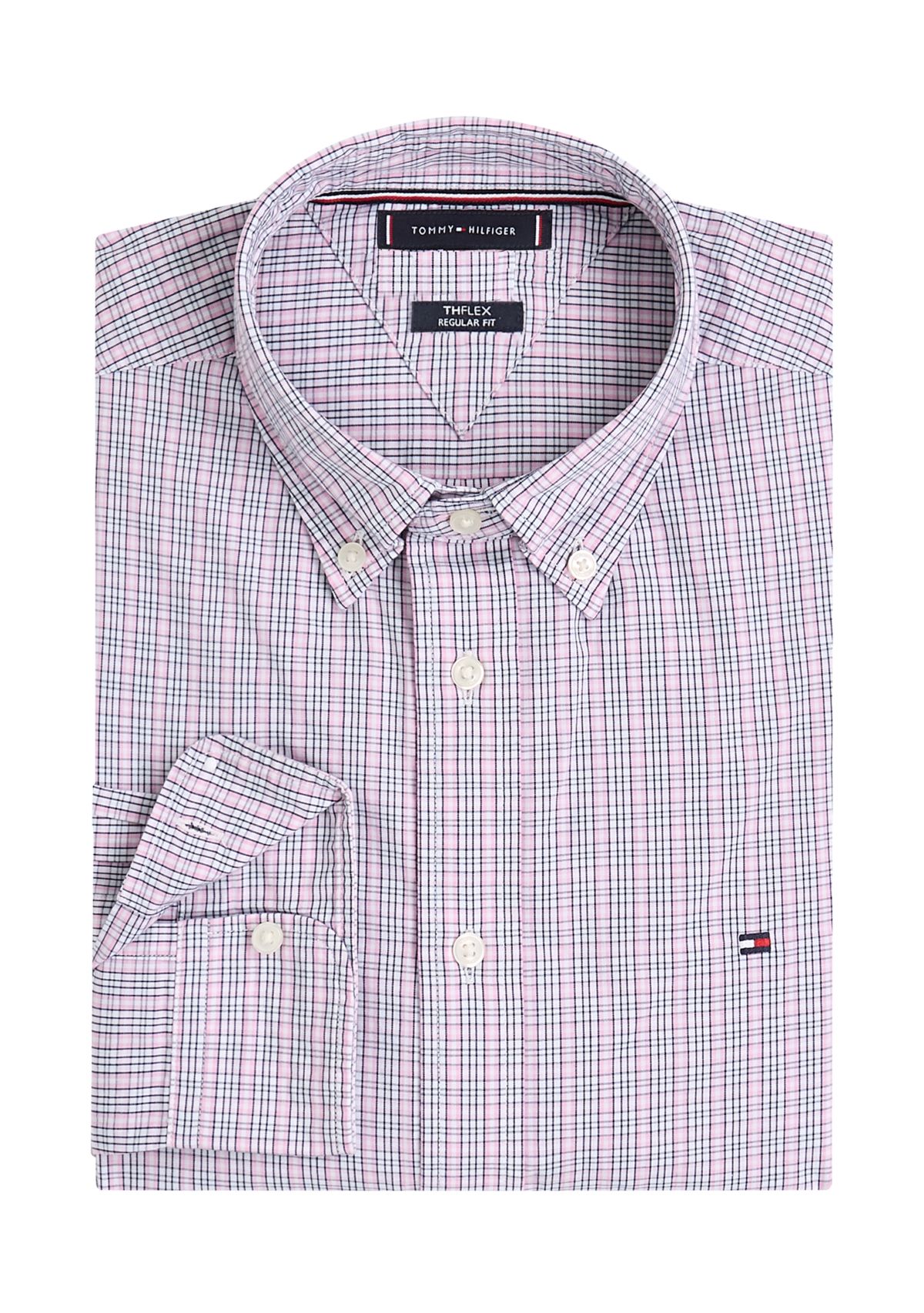 Flex Poplin Small Tartan Shirt