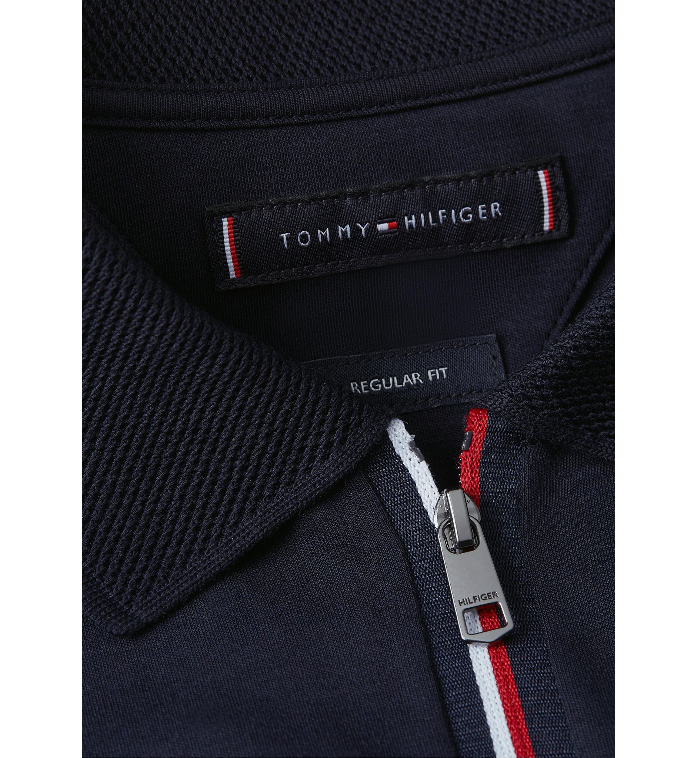 Interlock Zip Regular Fit Polo Shirt