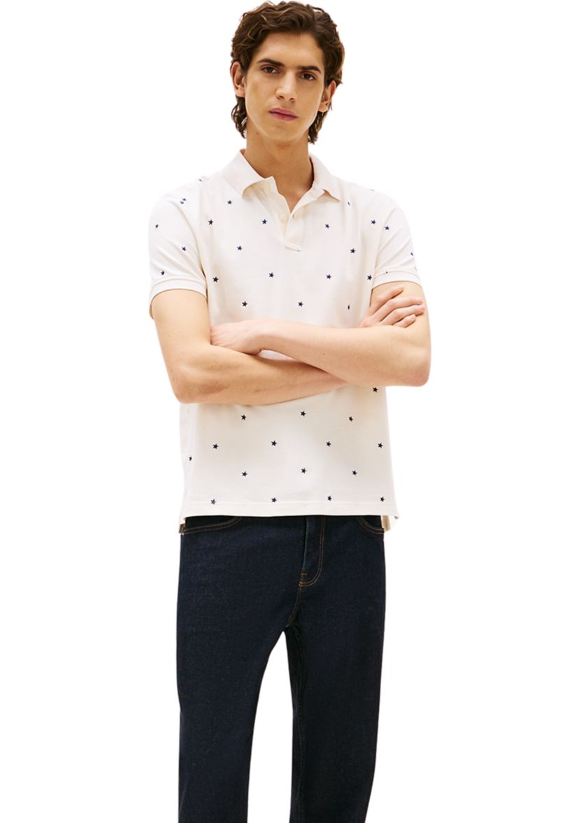 Printed Polo Shirt