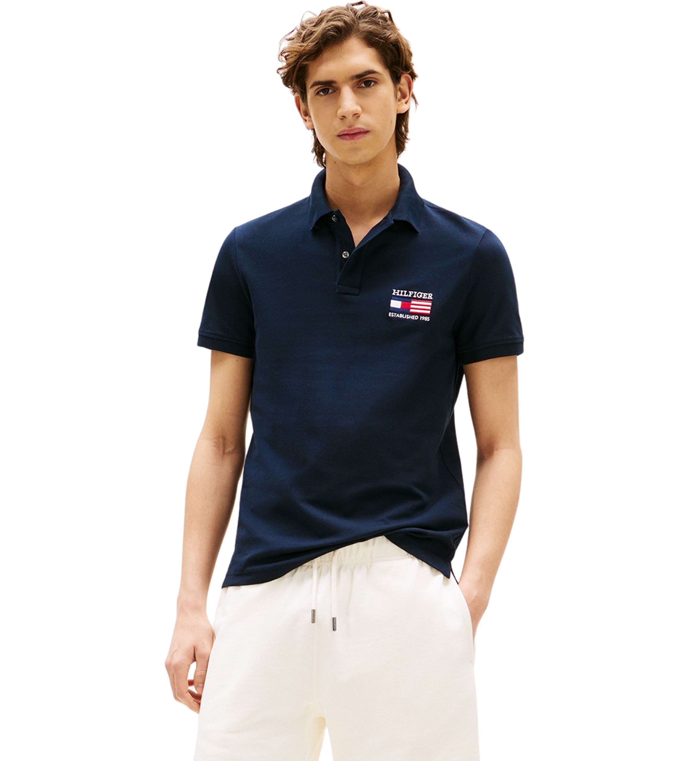 Flag Logo Polo Shirt