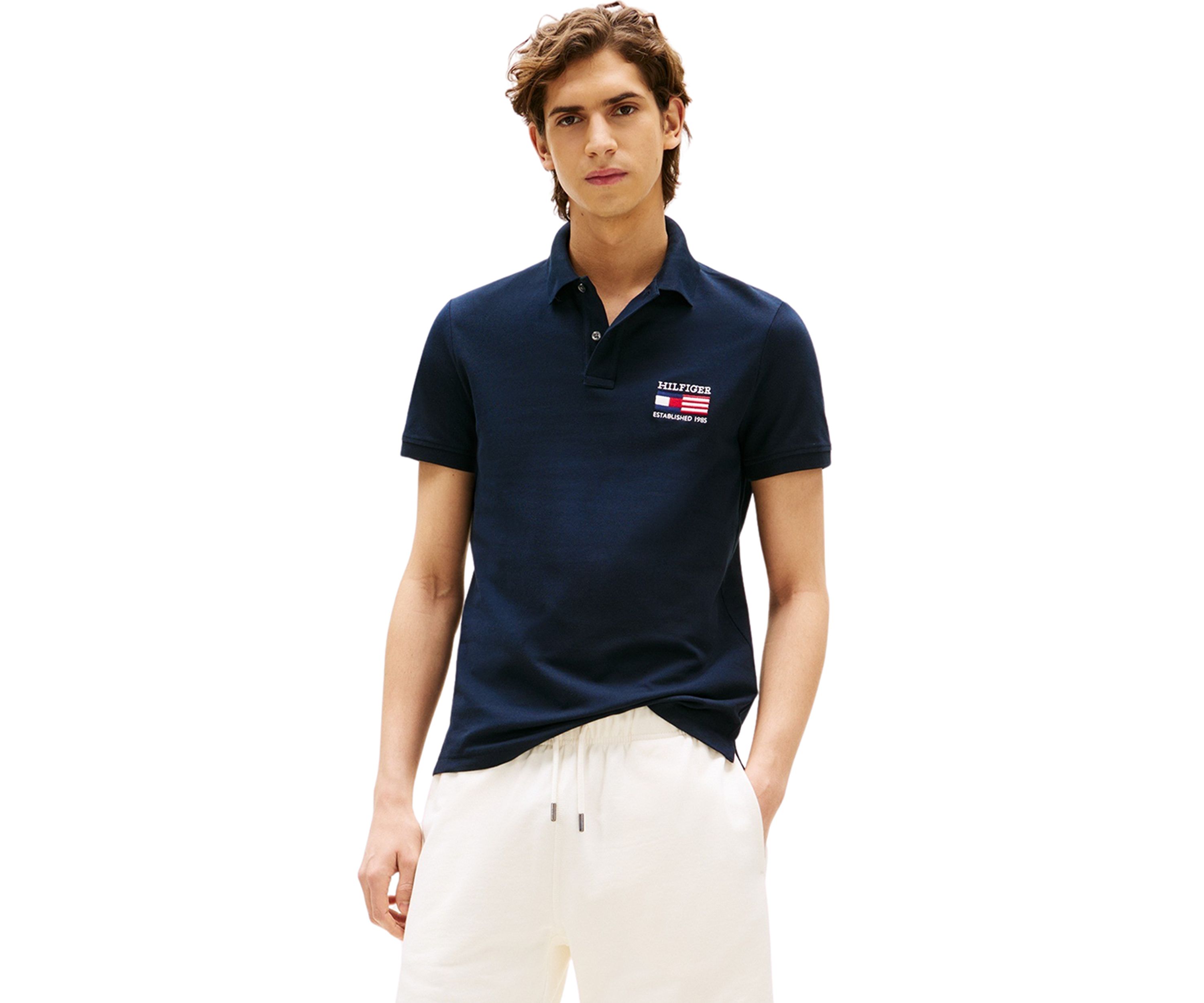 Flag Logo Polo Shirt