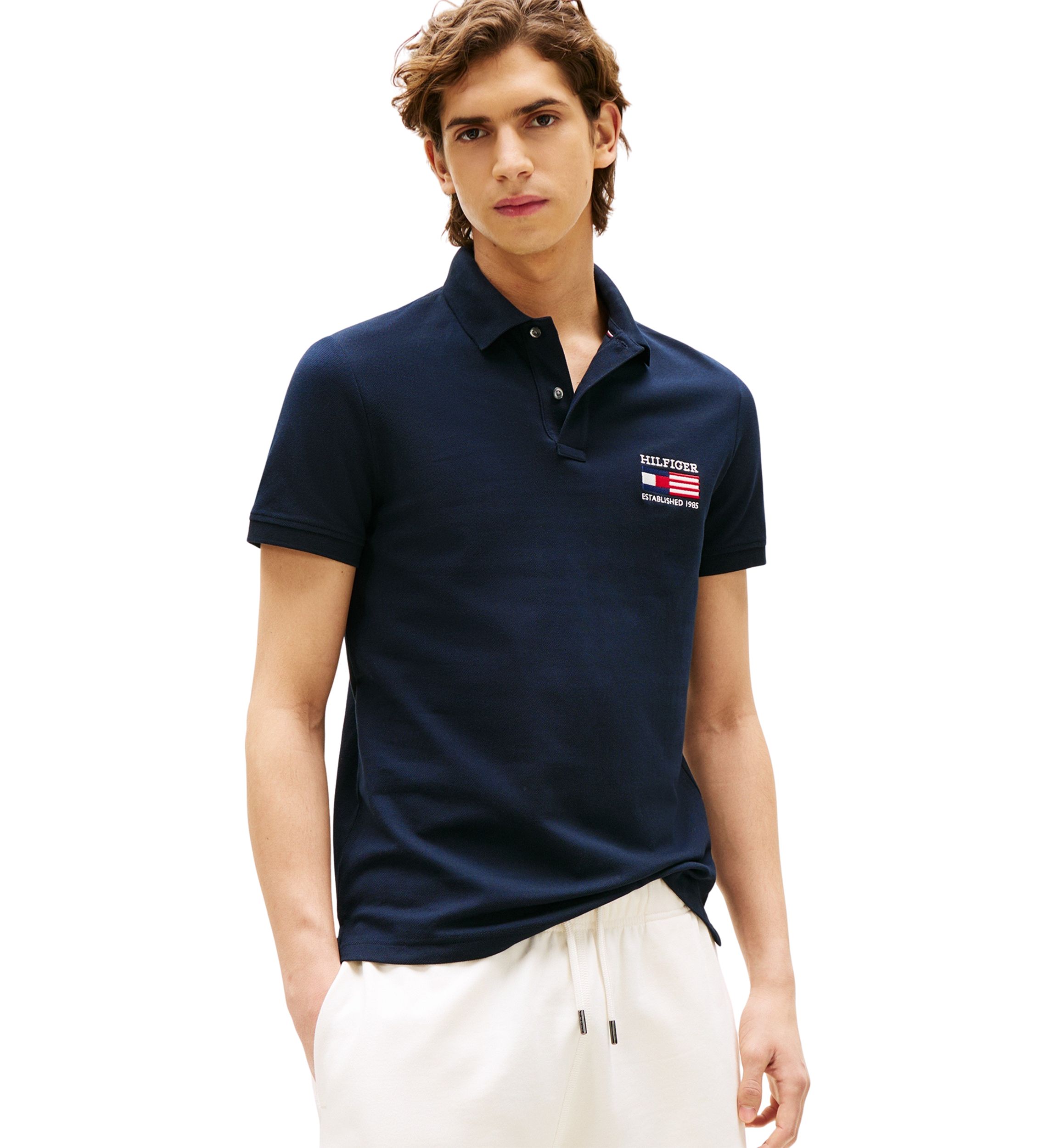Flag Logo Polo Shirt