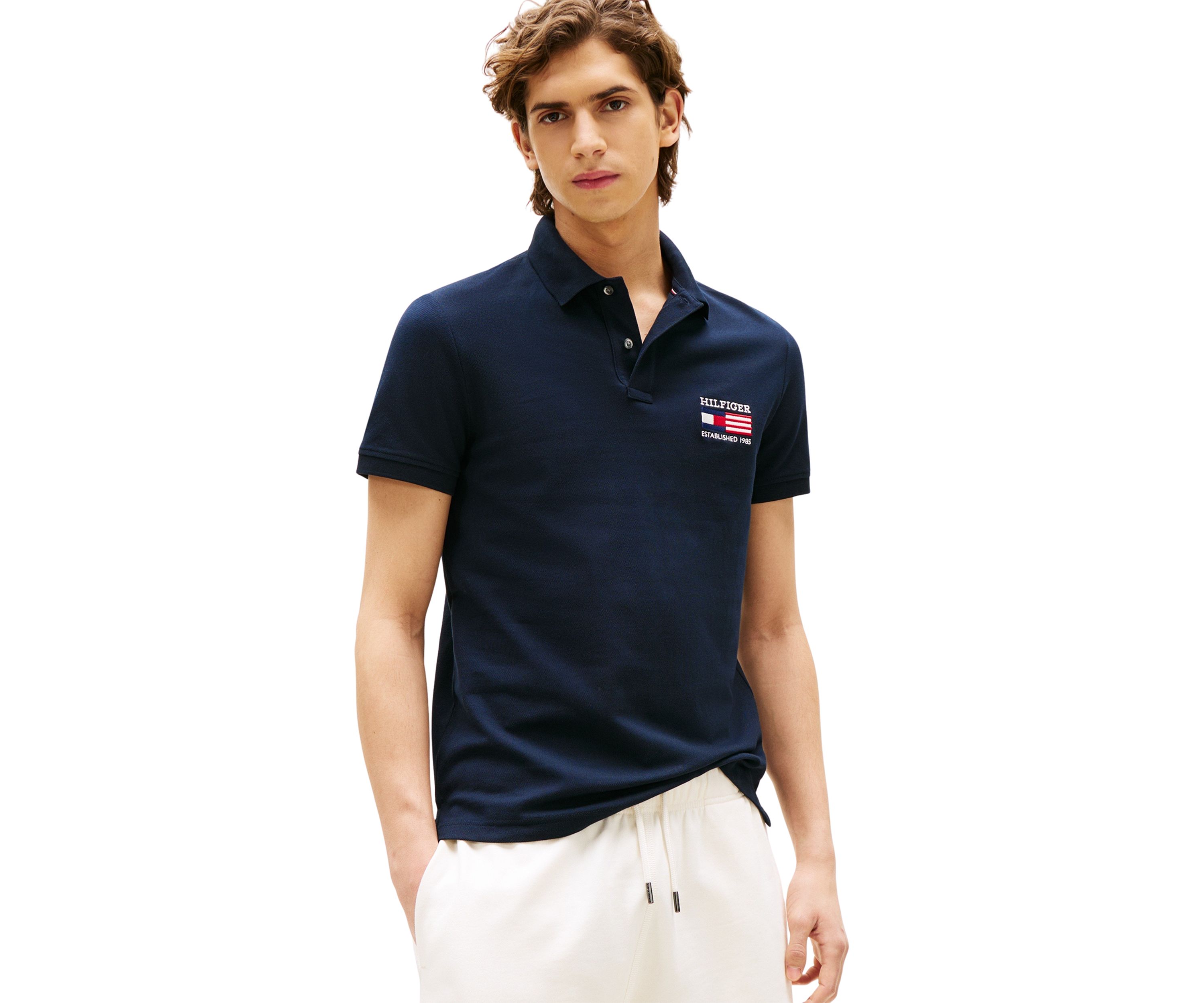 Flag Logo Polo Shirt