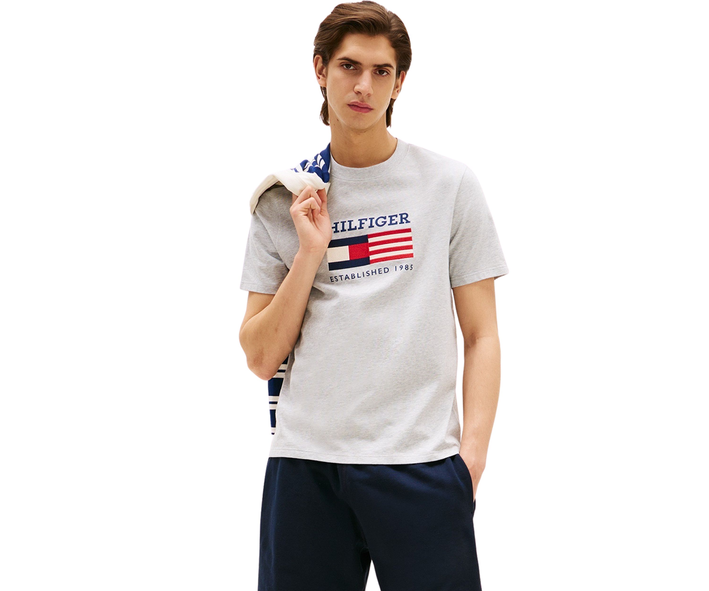 Americana Monotype Flag Box T-Shirt