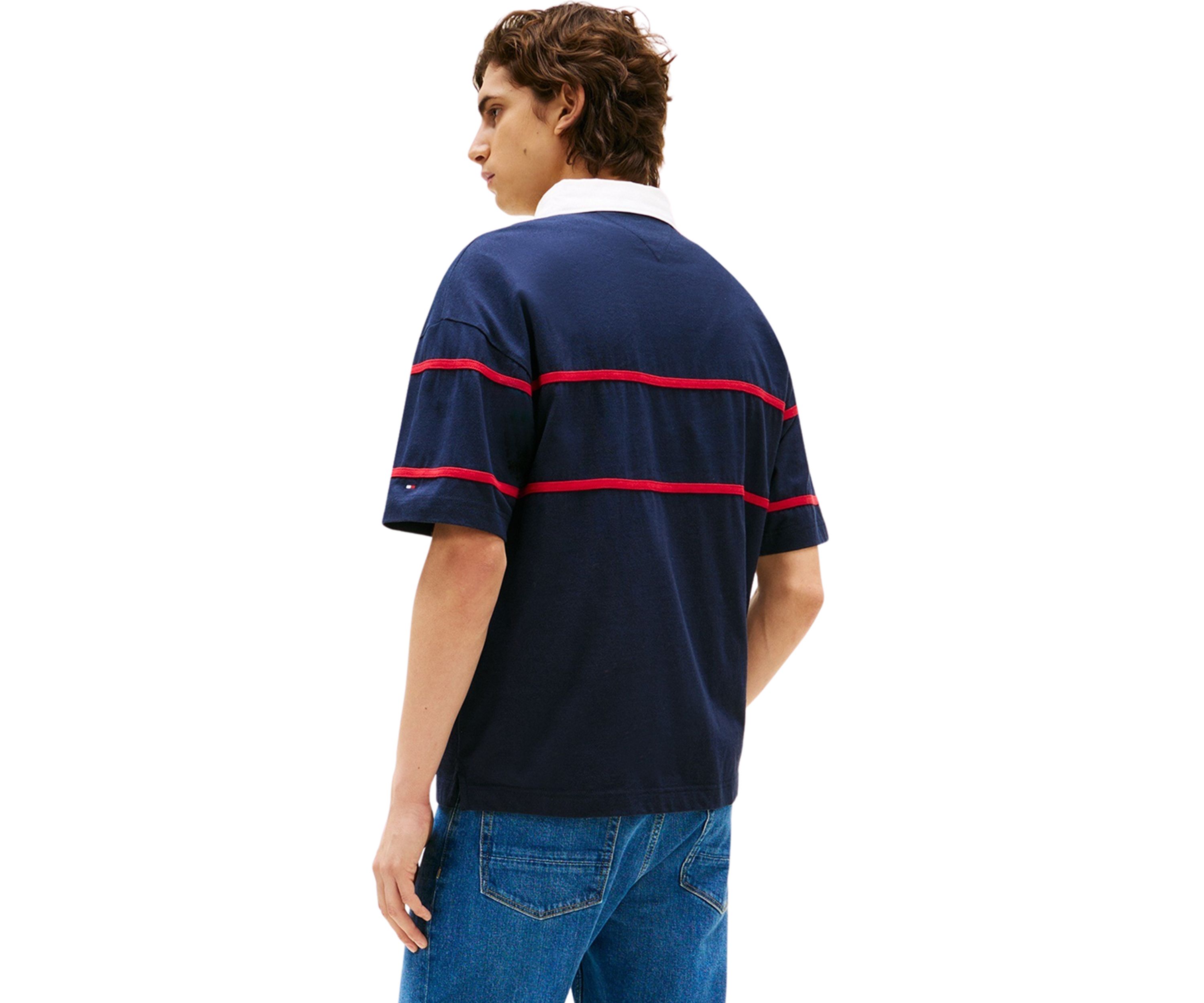 Americana Color Blocked Rugby Shirt