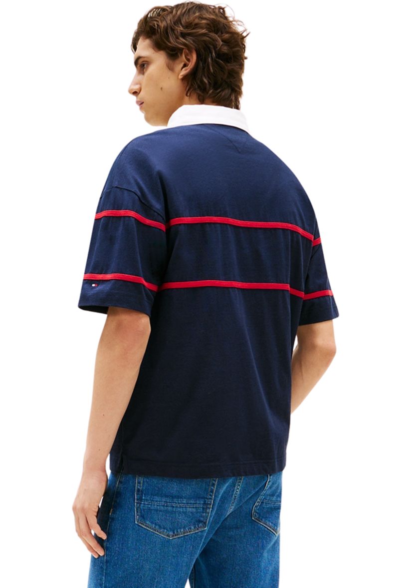 Americana Color Blocked Rugby Shirt