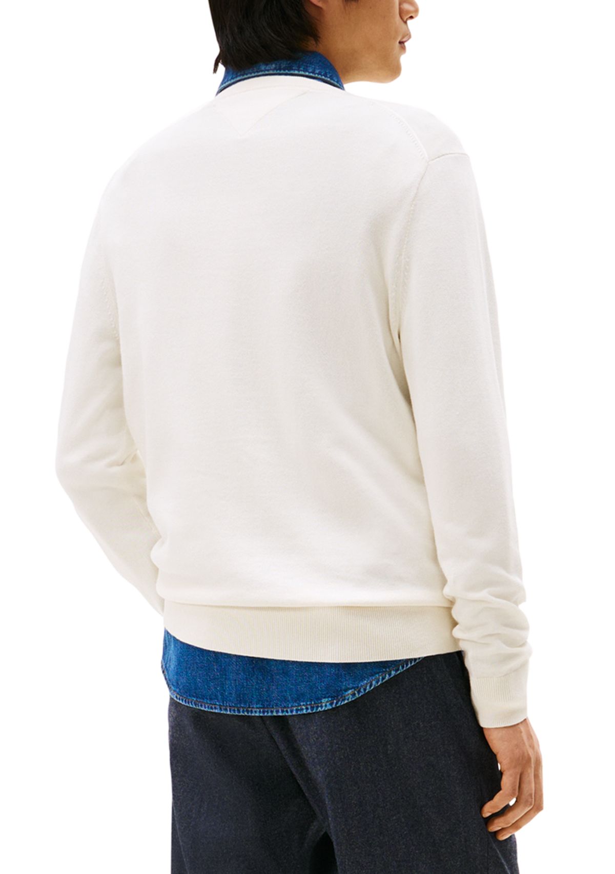 Essential Cotton Crew Sweater 