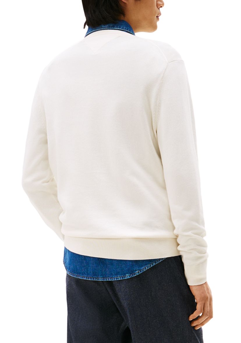 Essential Cotton Crew Sweater 