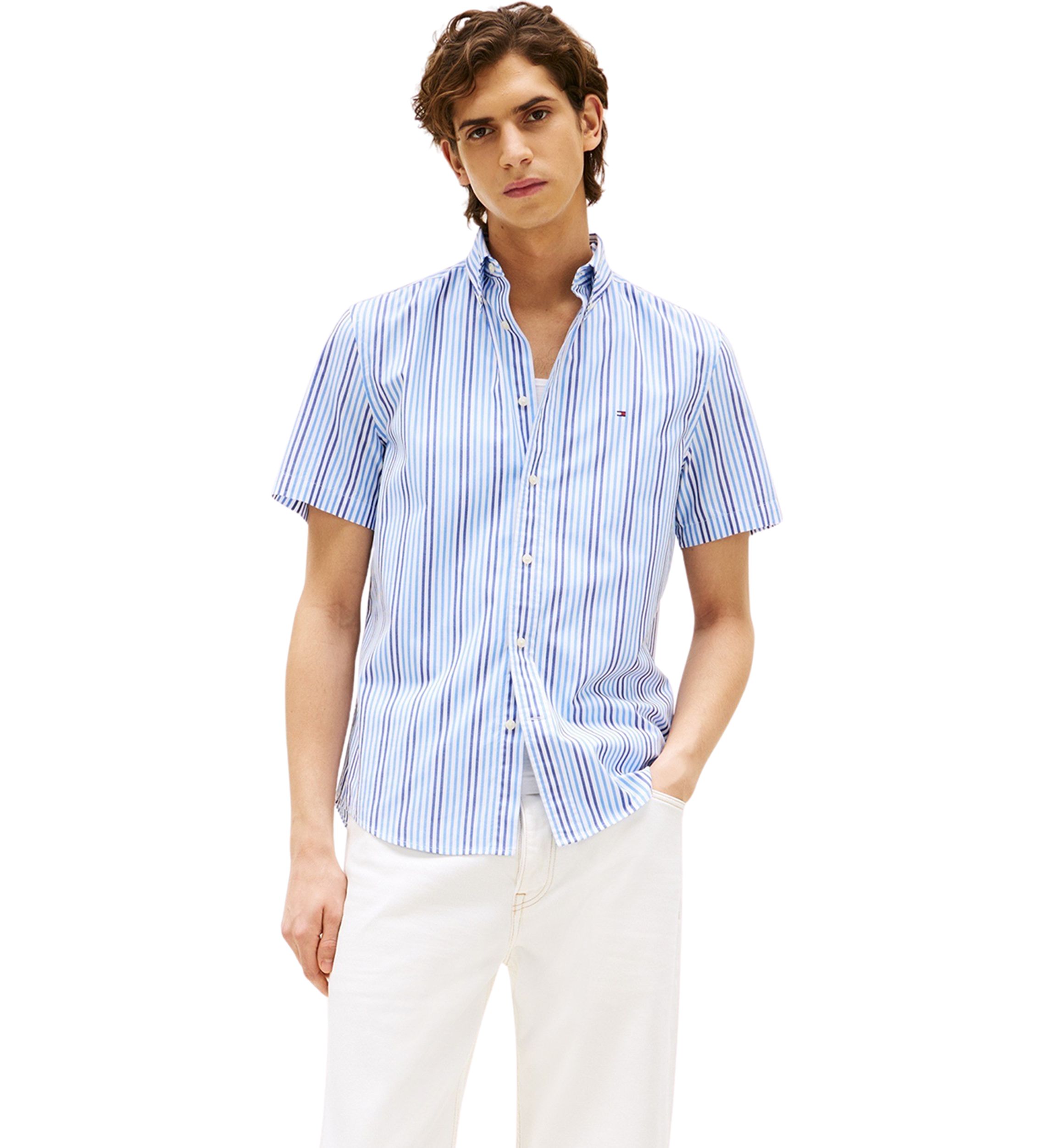 Heritage Americana Short Sleeve Stripe Woven Shirt