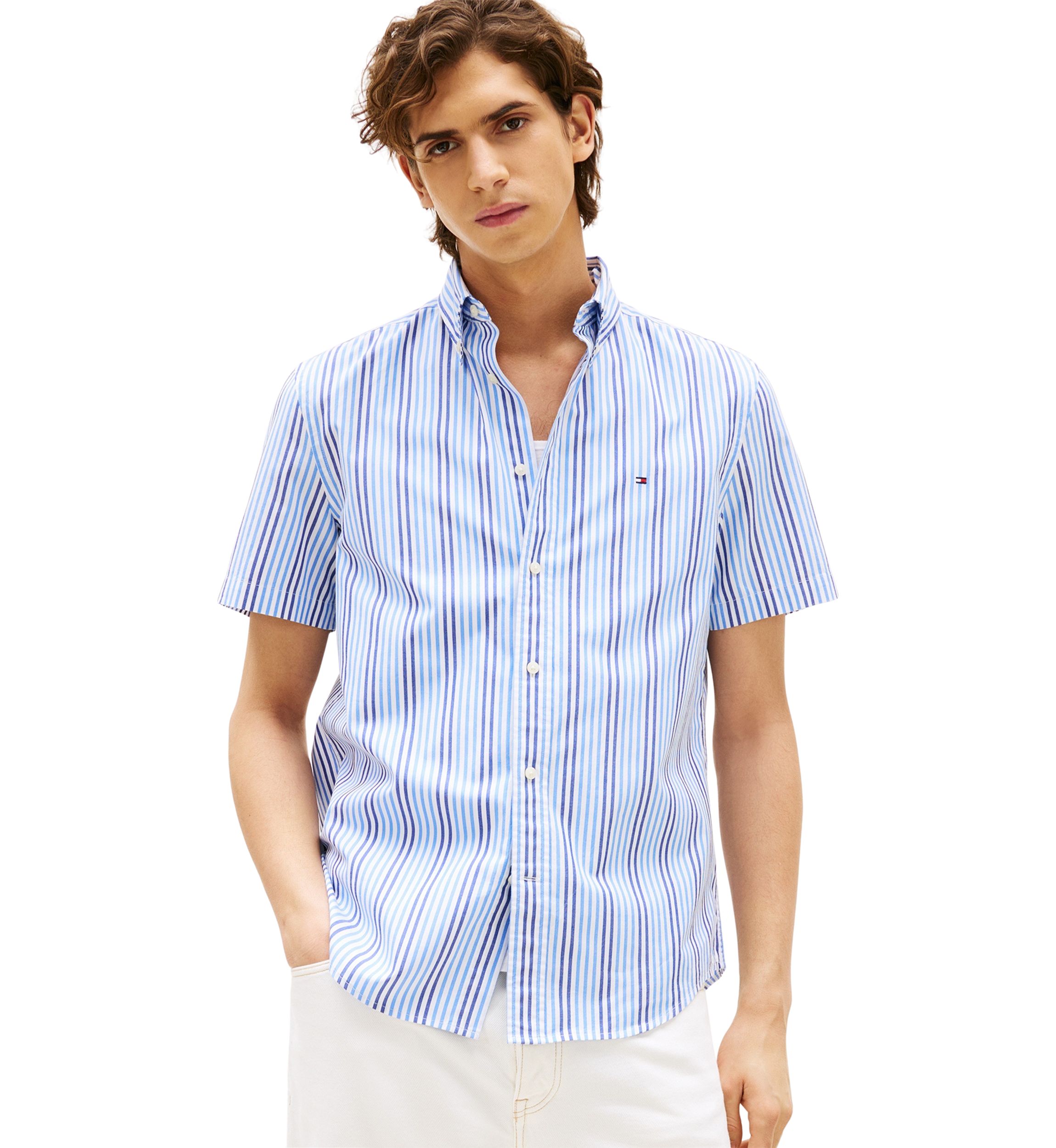 Heritage Americana Short Sleeve Stripe Woven Shirt