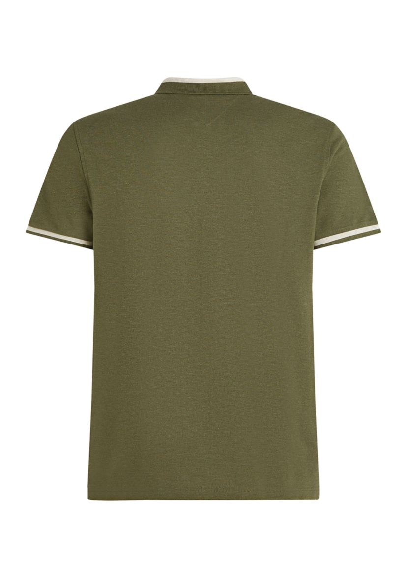 Regular Fit Contrast Collar Polo Shirt