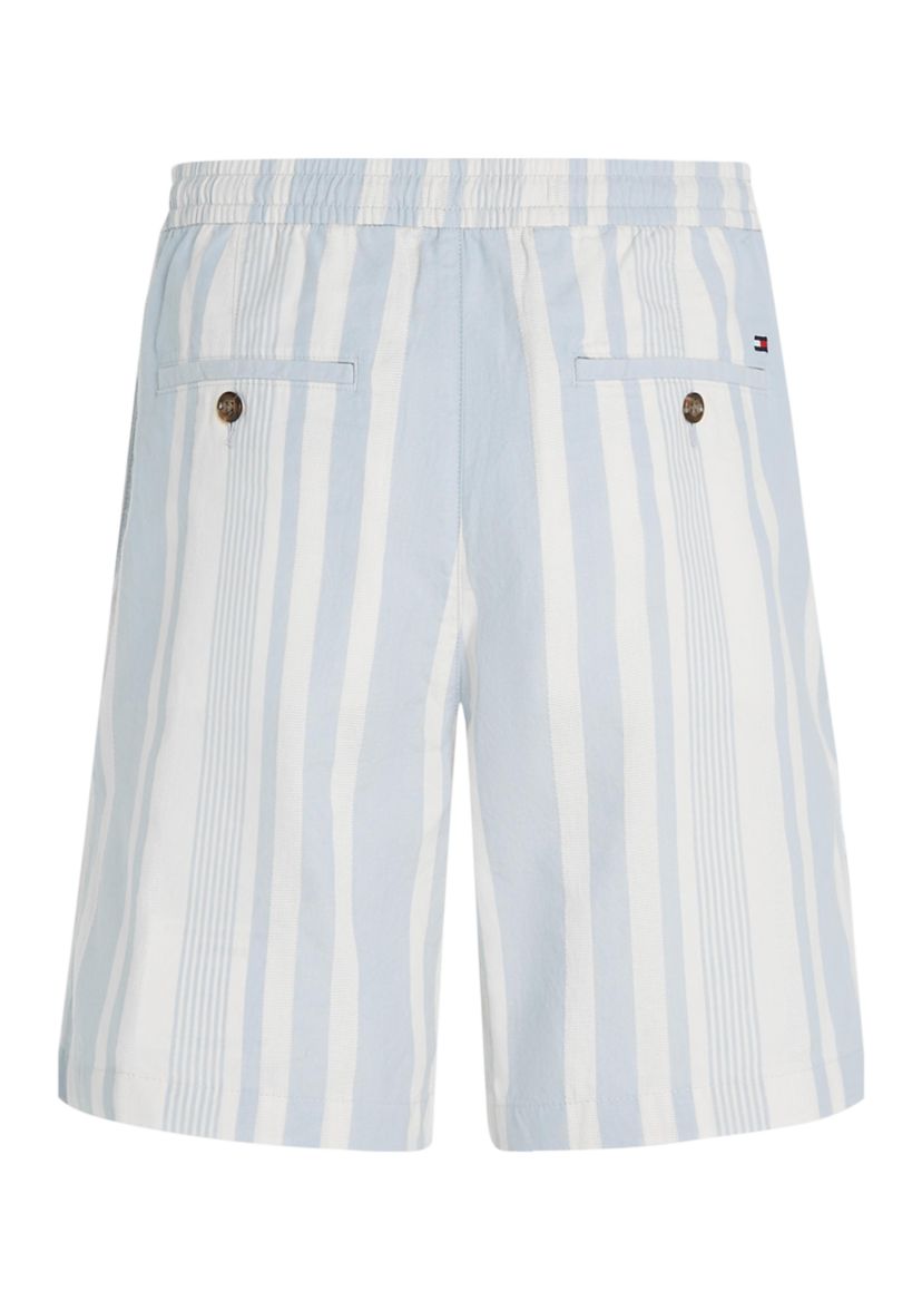 Stripe Drawstring Shorts