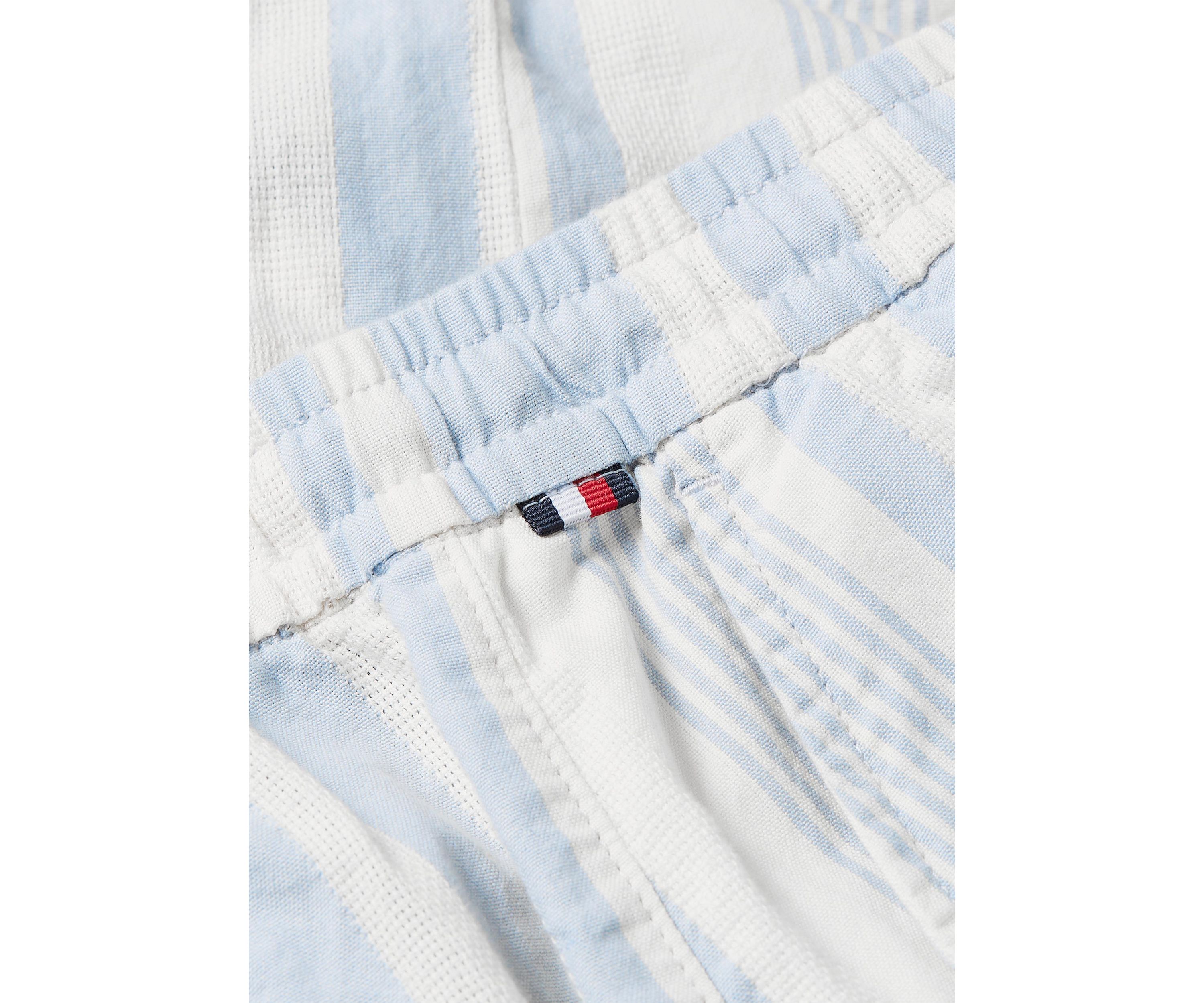 Stripe Drawstring Shorts