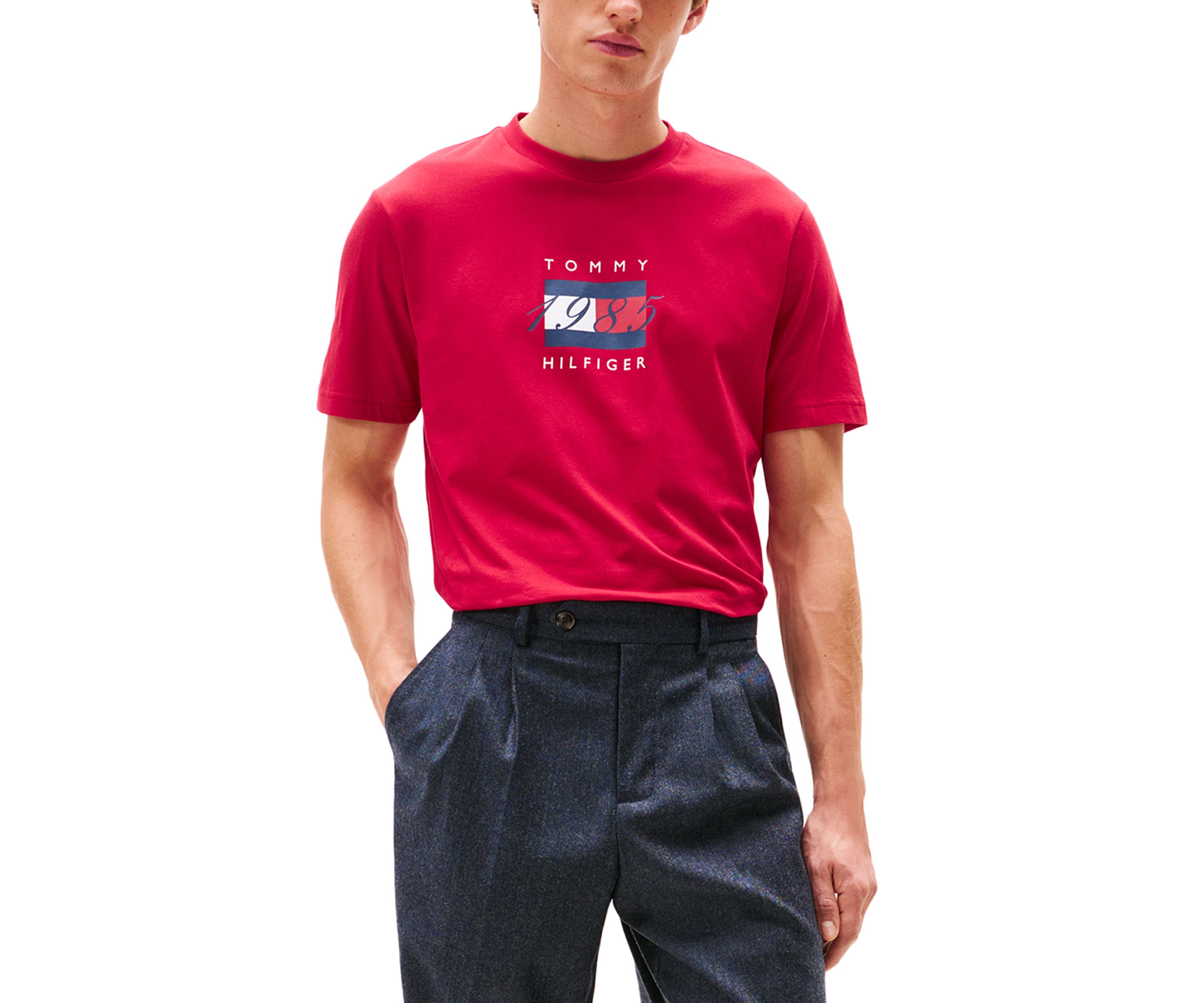 Short-Sleeve 1985 Flag Graphic T-Shirt