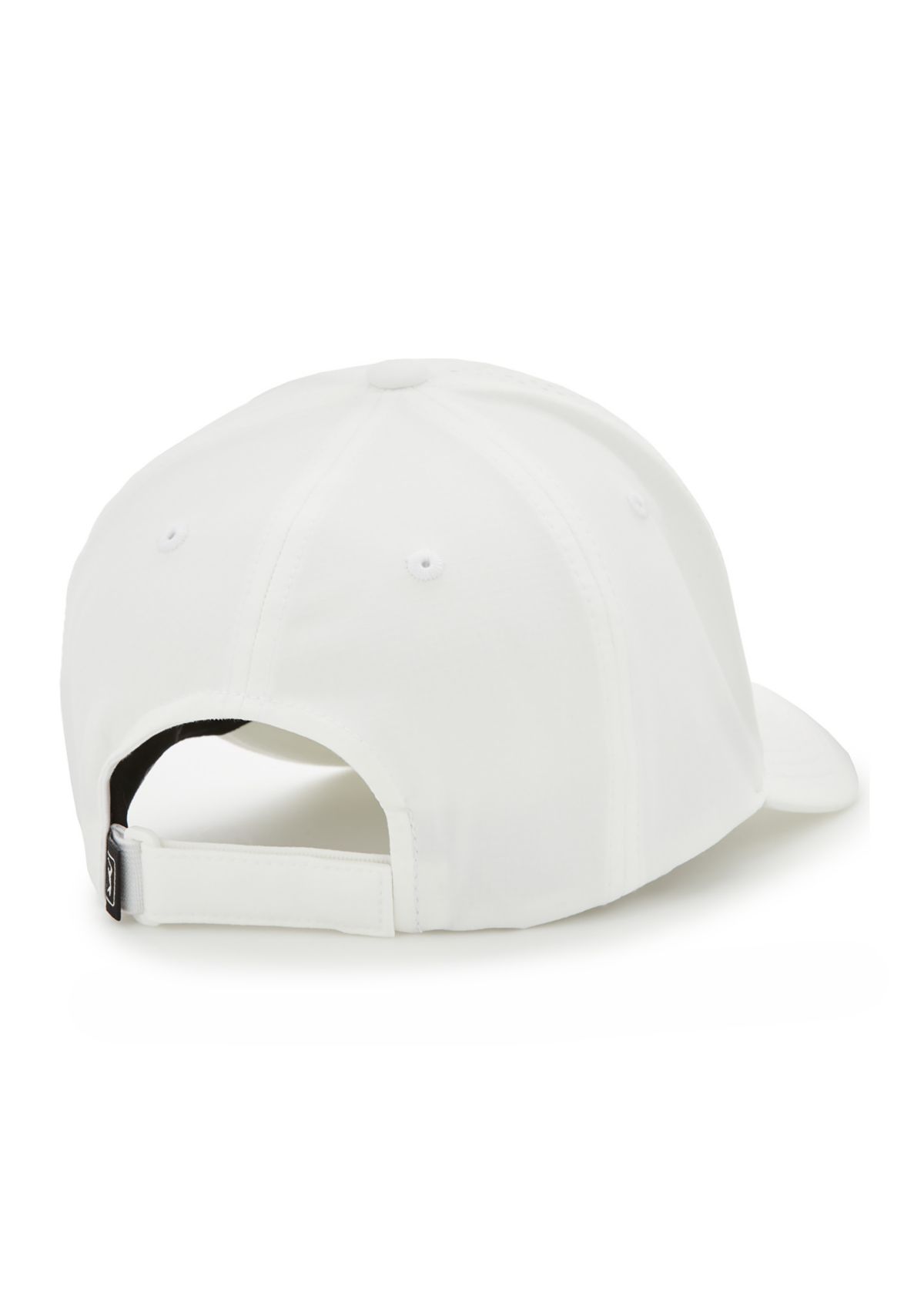 Mens Logo Ventilated Solid Color Baseball Cap