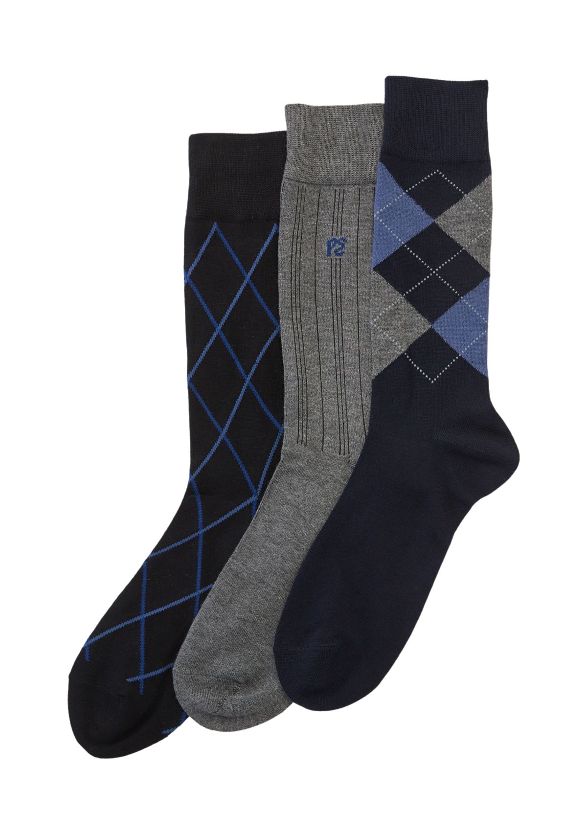 3 Pack of Printed Crew Socks