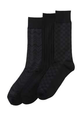 Textured 3-Pack of Socks