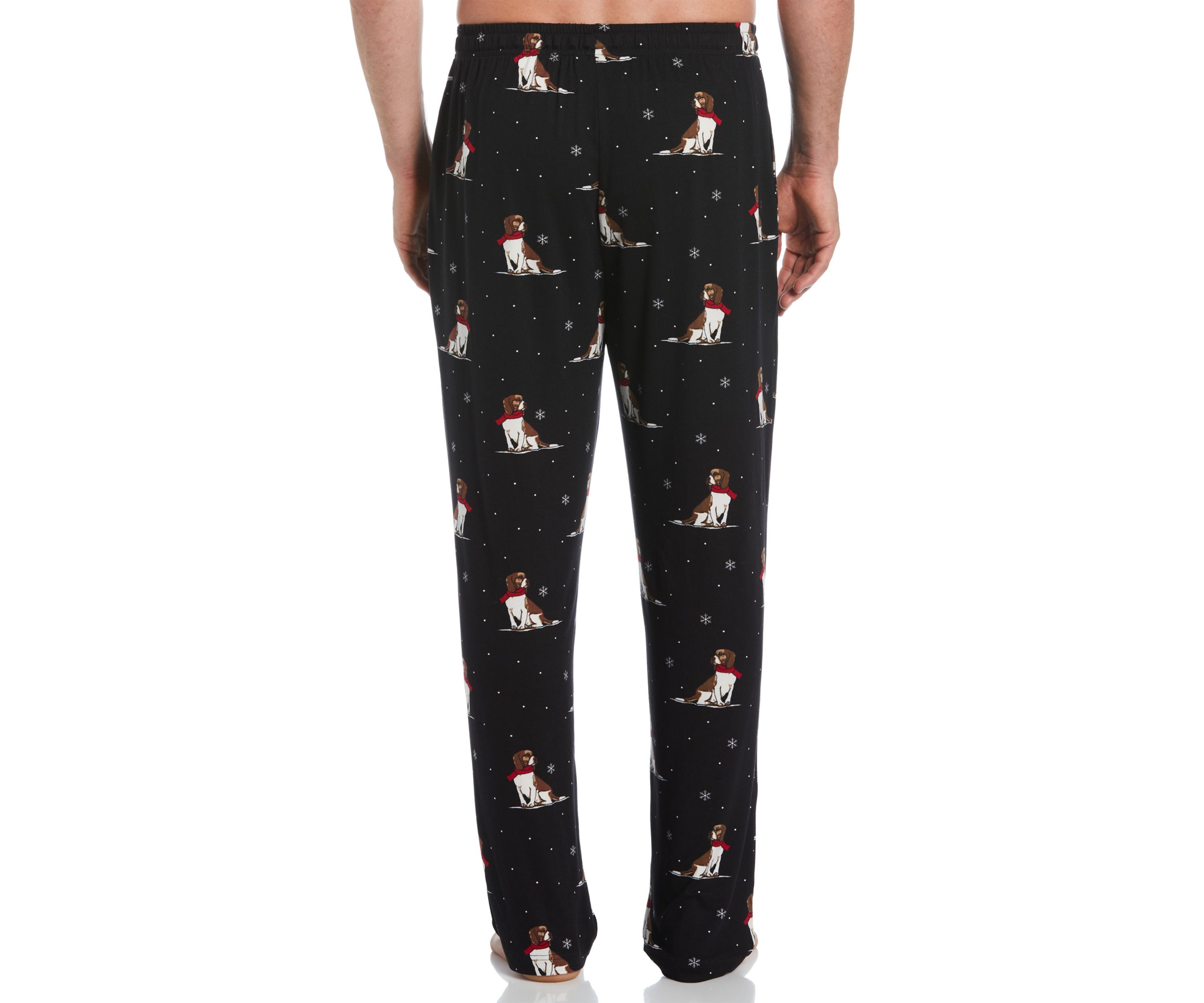 Winter Dog Printed Deluxe Touch Pajama Pants