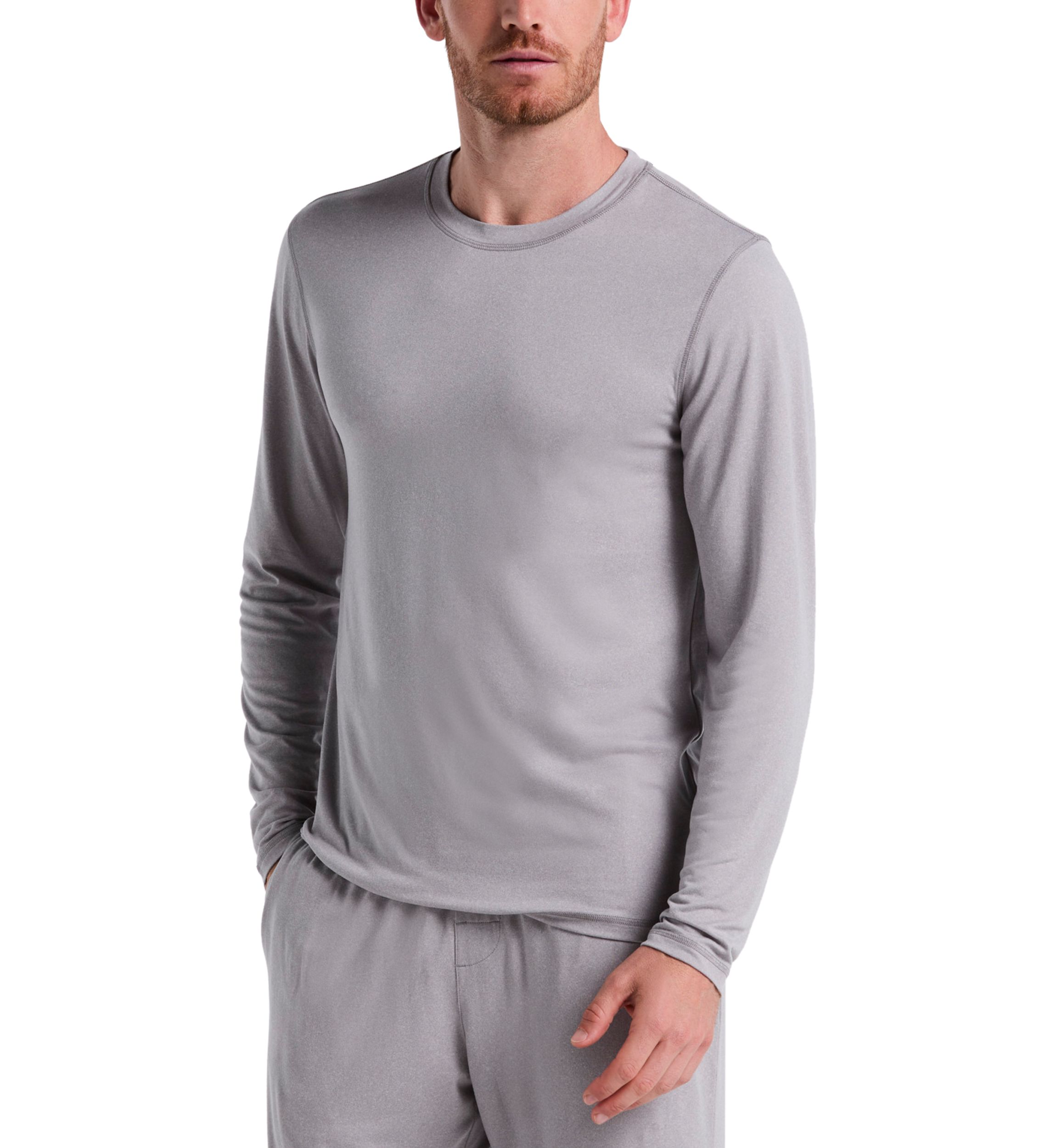 Mens Long Sleeve Deluxe Touch Shirt