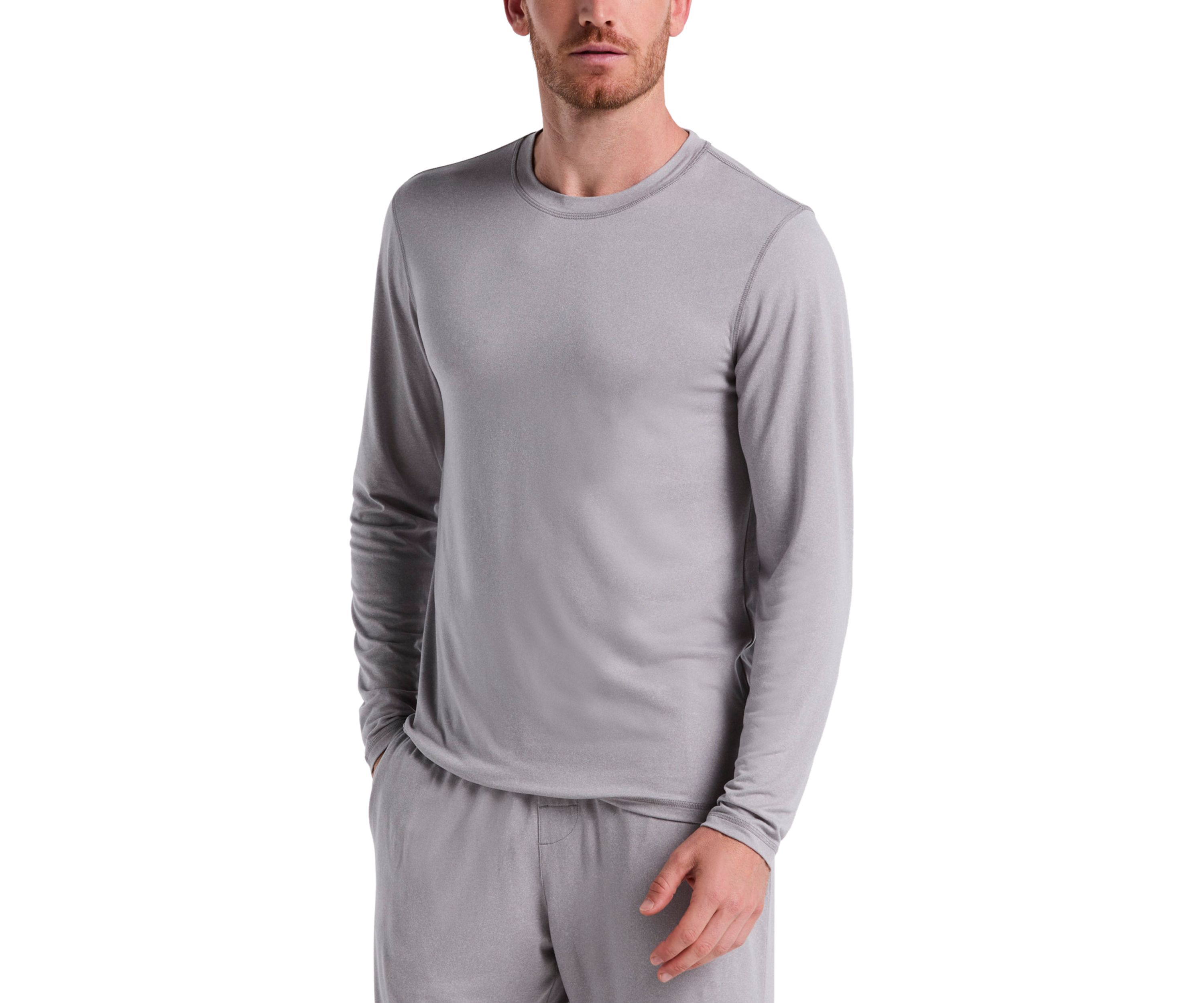 Mens Long Sleeve Deluxe Touch Shirt