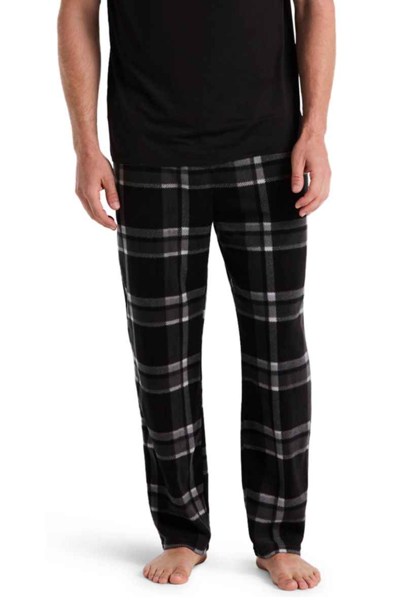 Mens Deluxe Touch Plaid Pants