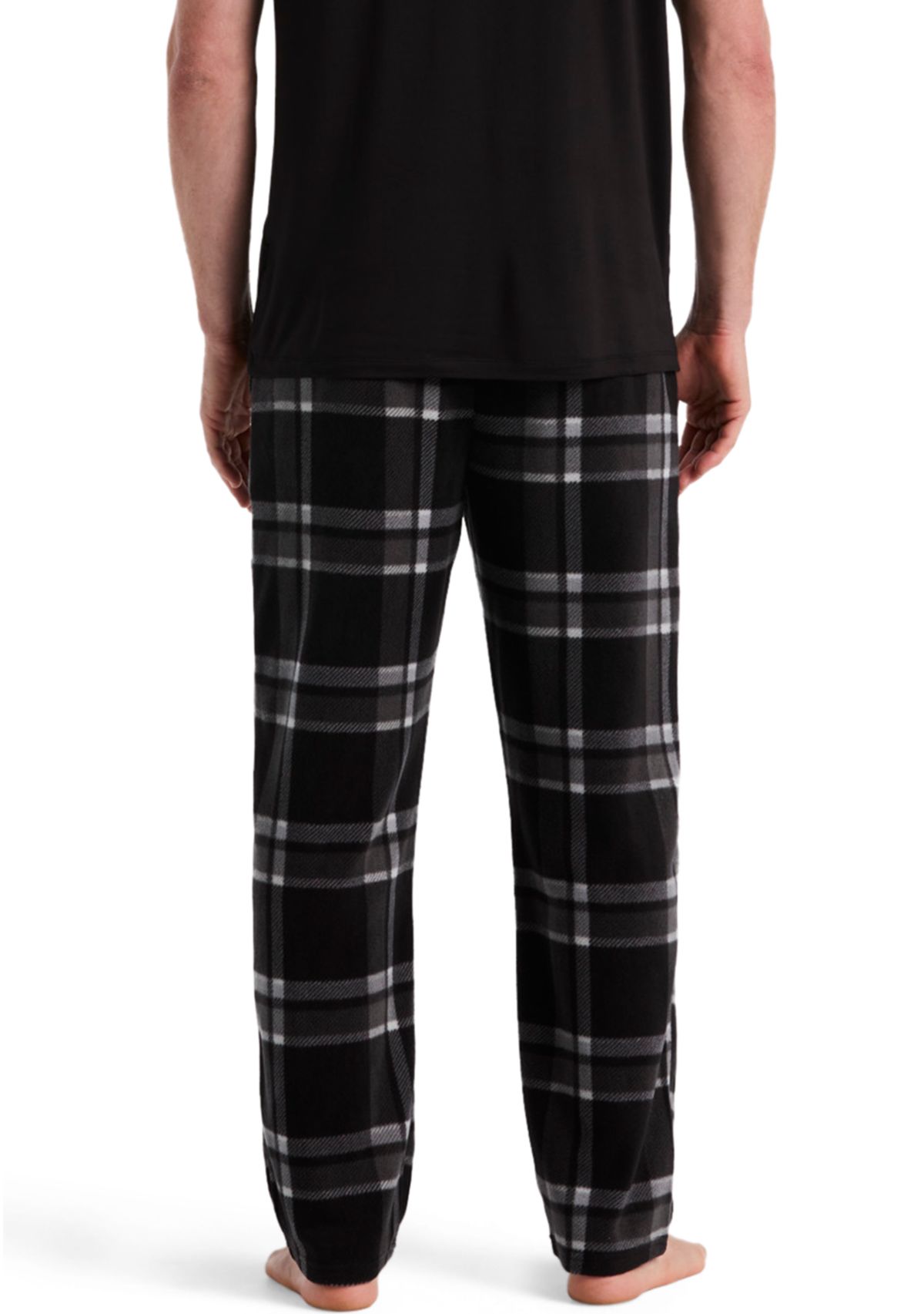 Mens Deluxe Touch Plaid Pants
