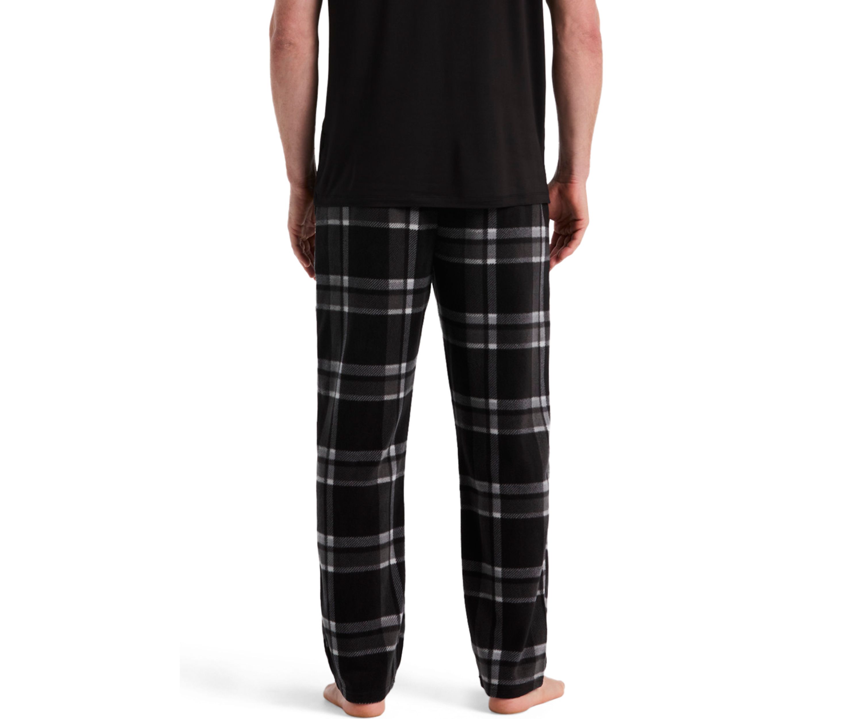 Mens Deluxe Touch Plaid Pants
