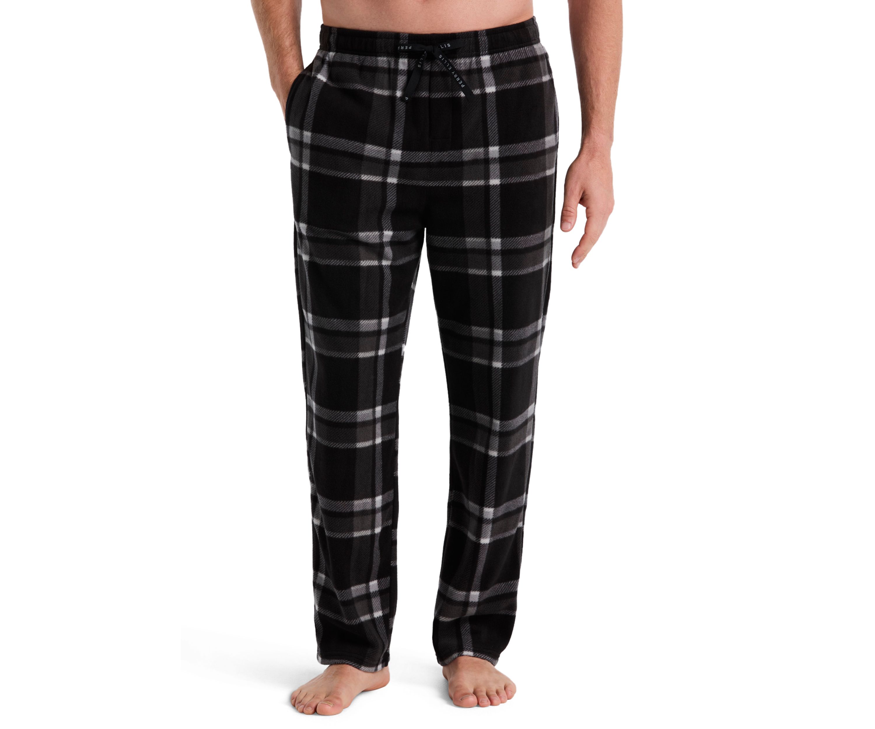 Mens Deluxe Touch Plaid Pants