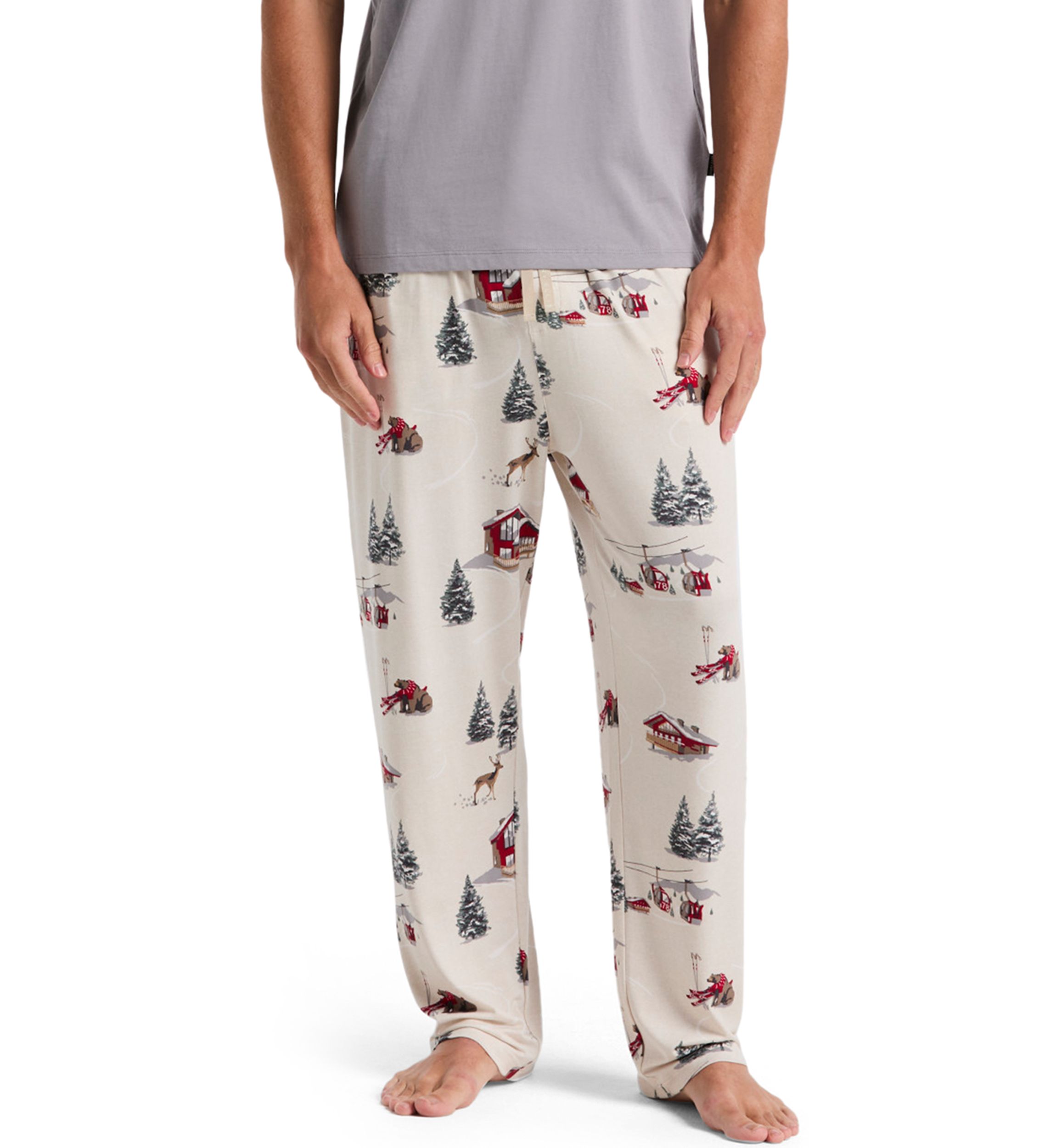 Deluxe Touch Snow Day Pajama Pants