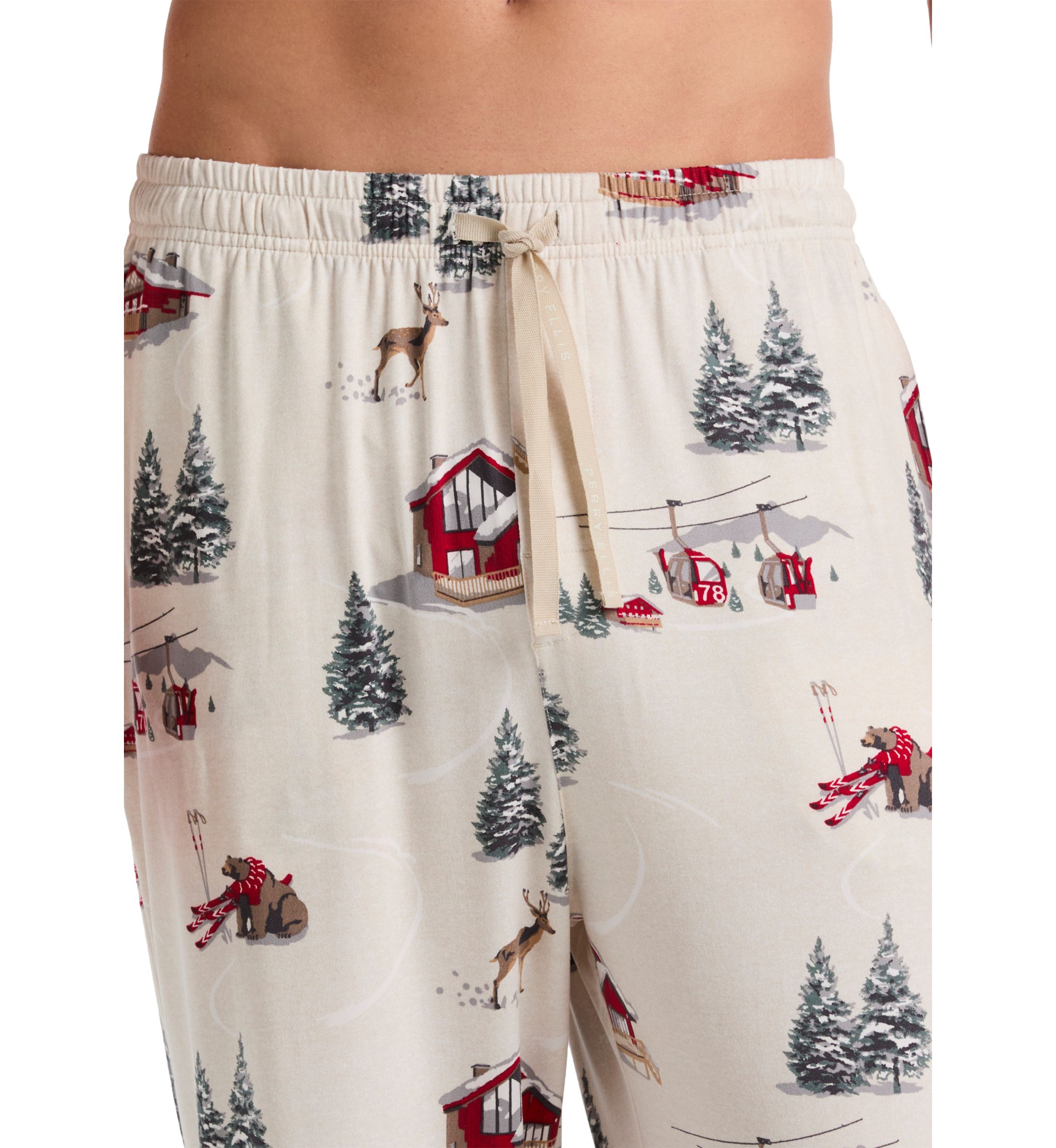 Deluxe Touch Snow Day Pajama Pants