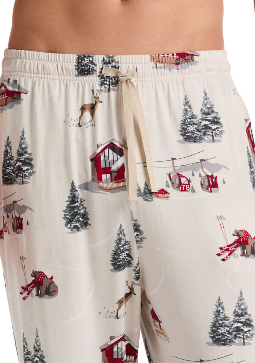 Deluxe Touch Snow Day Pajama Pants