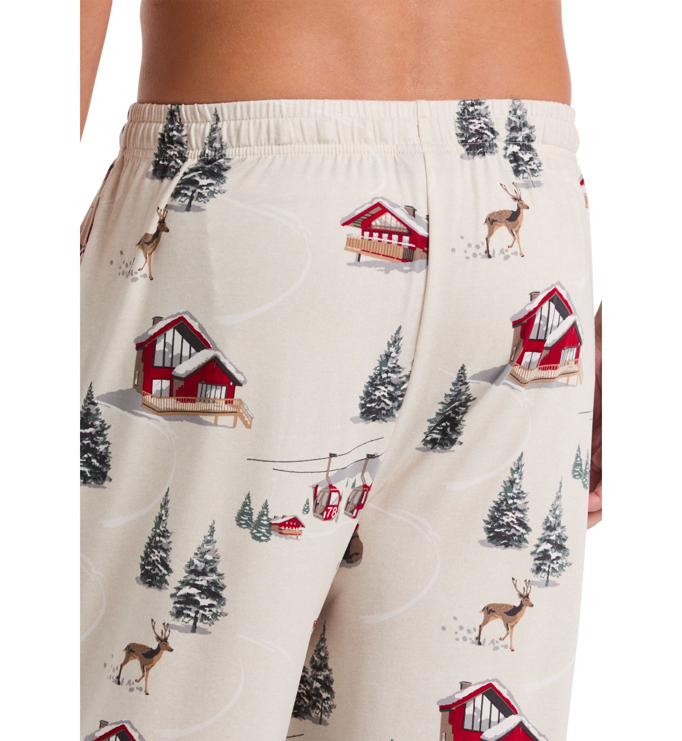 Deluxe Touch Snow Day Pajama Pants