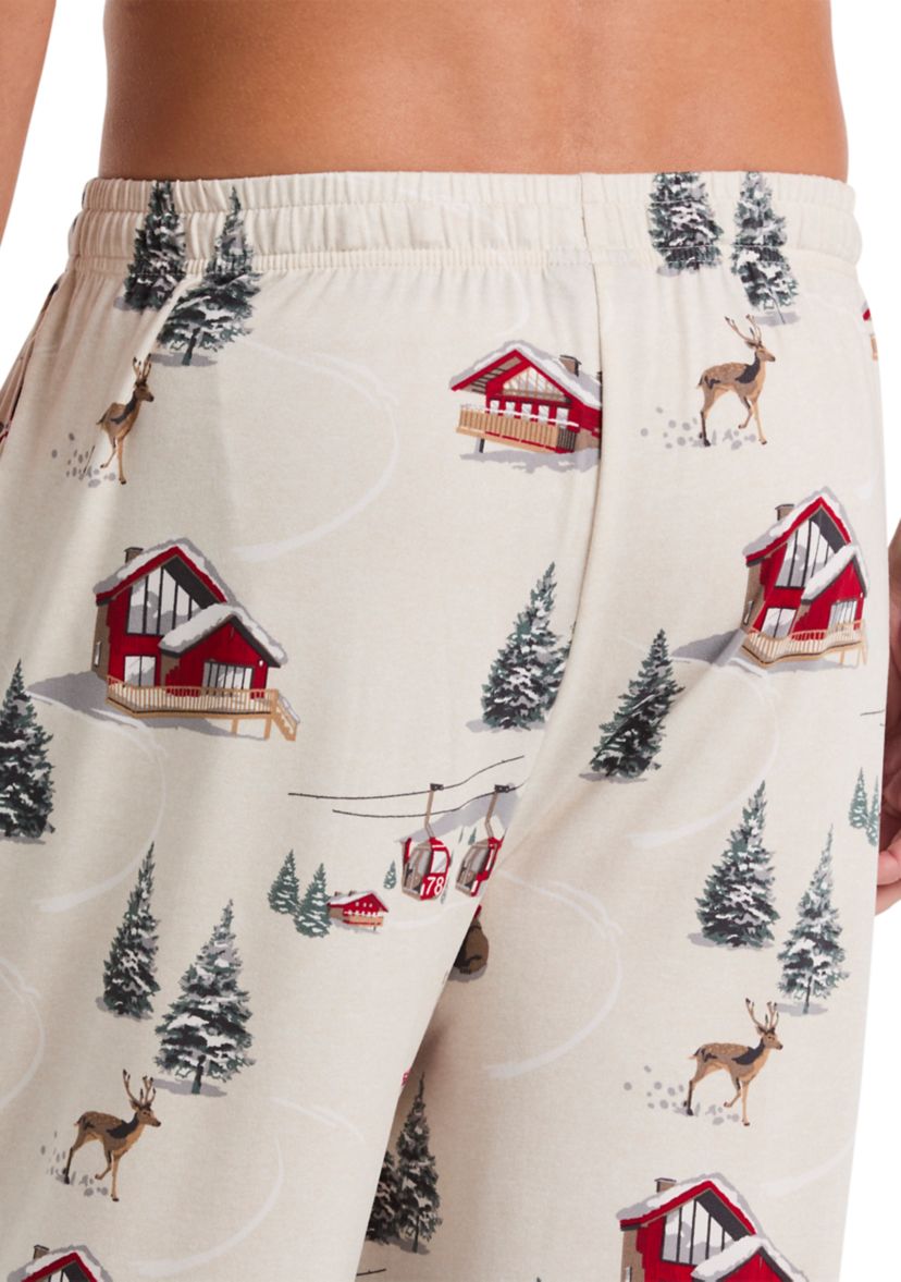 Deluxe Touch Snow Day Pajama Pants