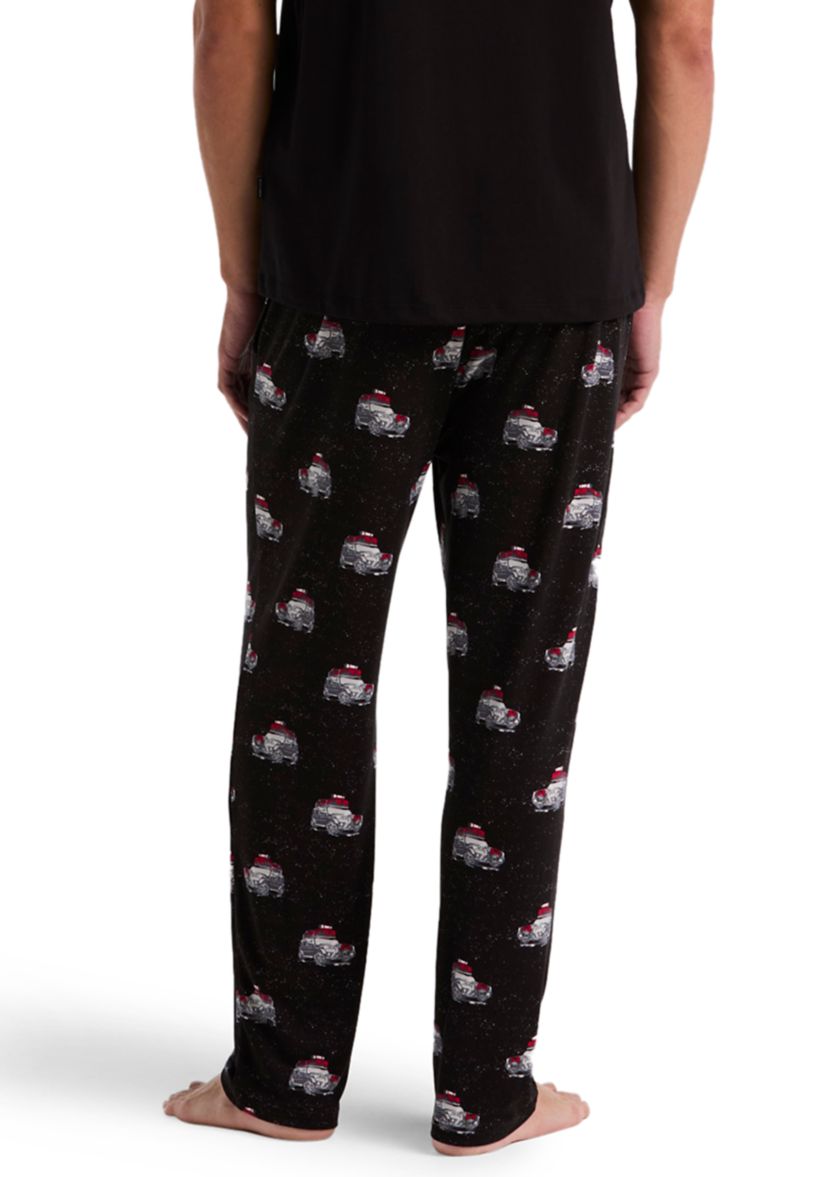  Mens Holiday Car Printed Deluxe Touch Pajama Pants 