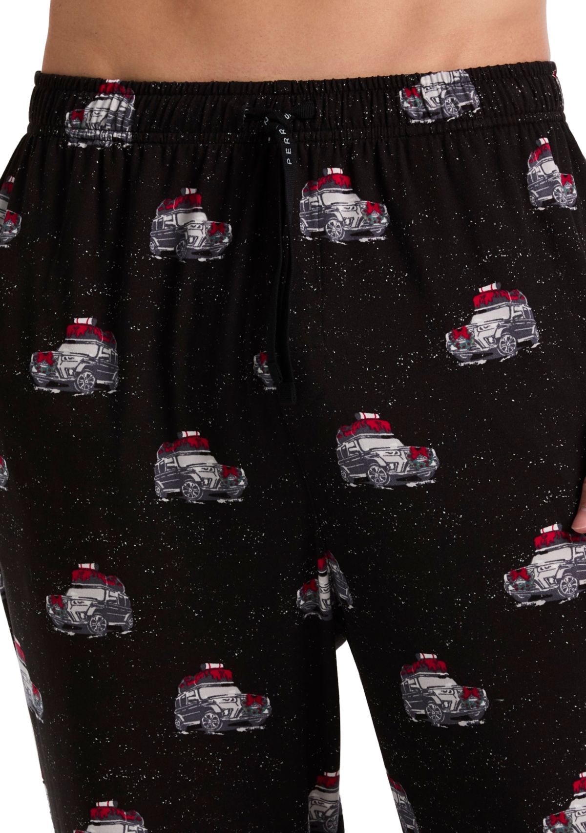  Mens Holiday Car Printed Deluxe Touch Pajama Pants 