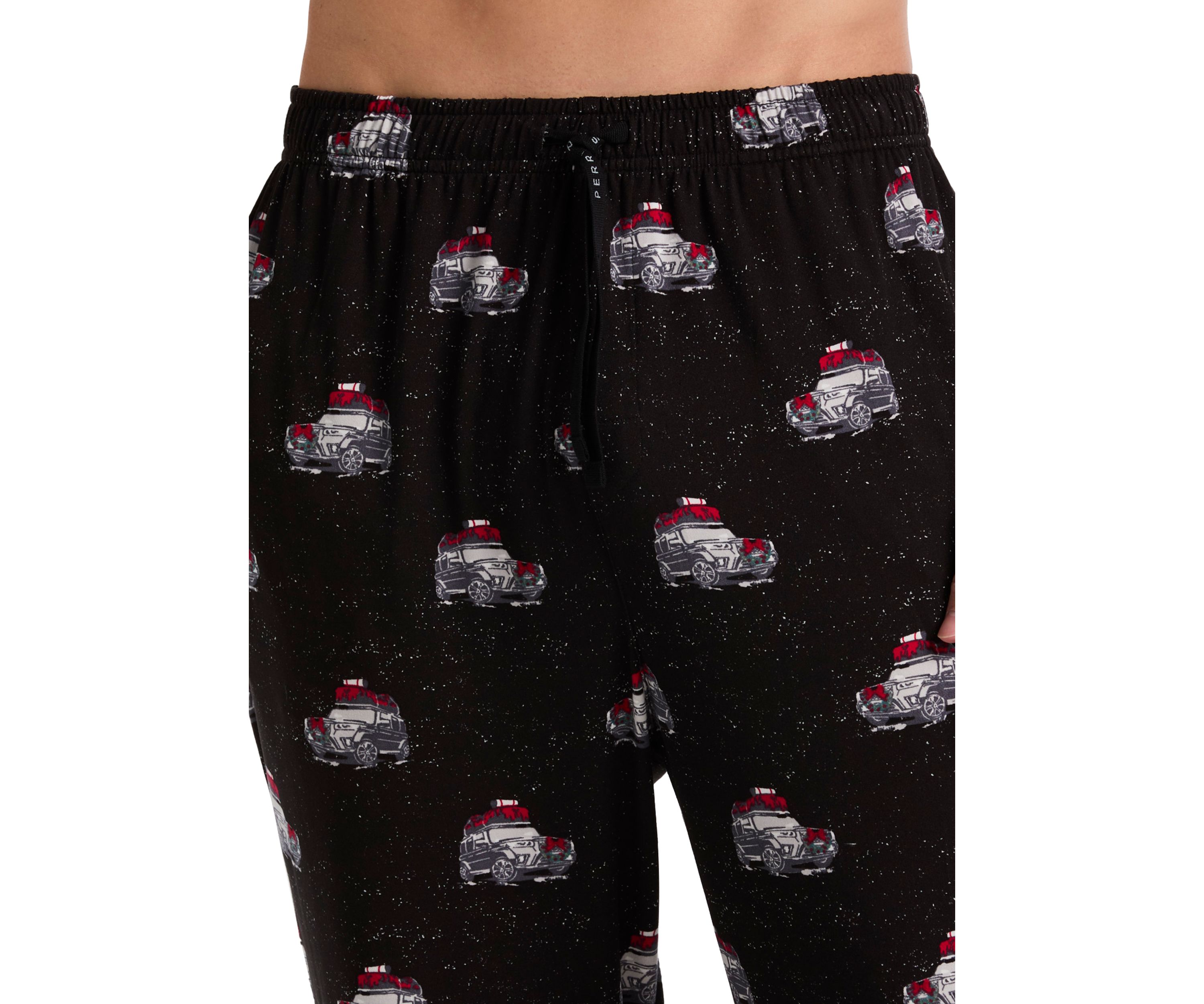  Mens Holiday Car Printed Deluxe Touch Pajama Pants 