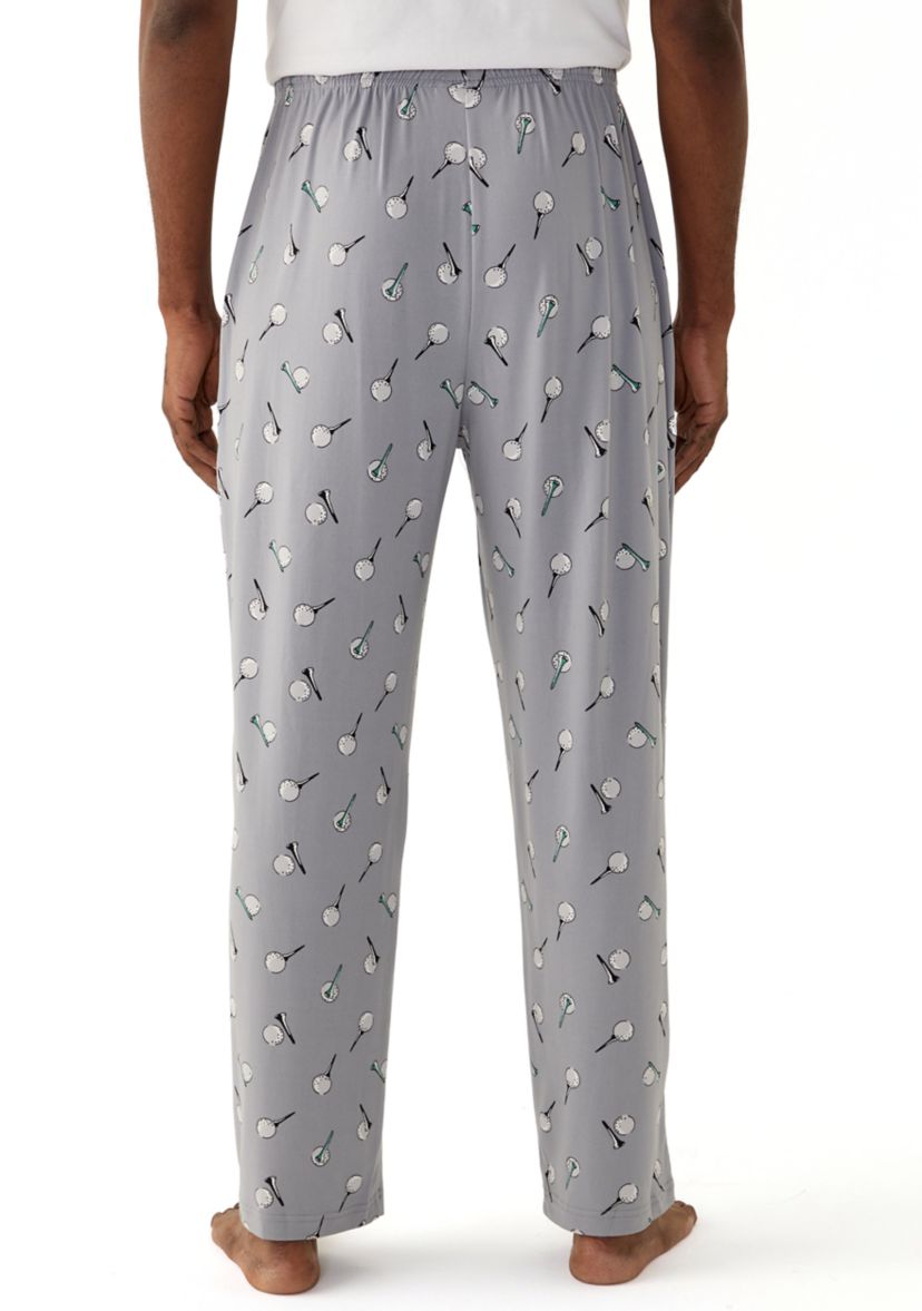  Soft Touch Golf Ball Pajama Pants 