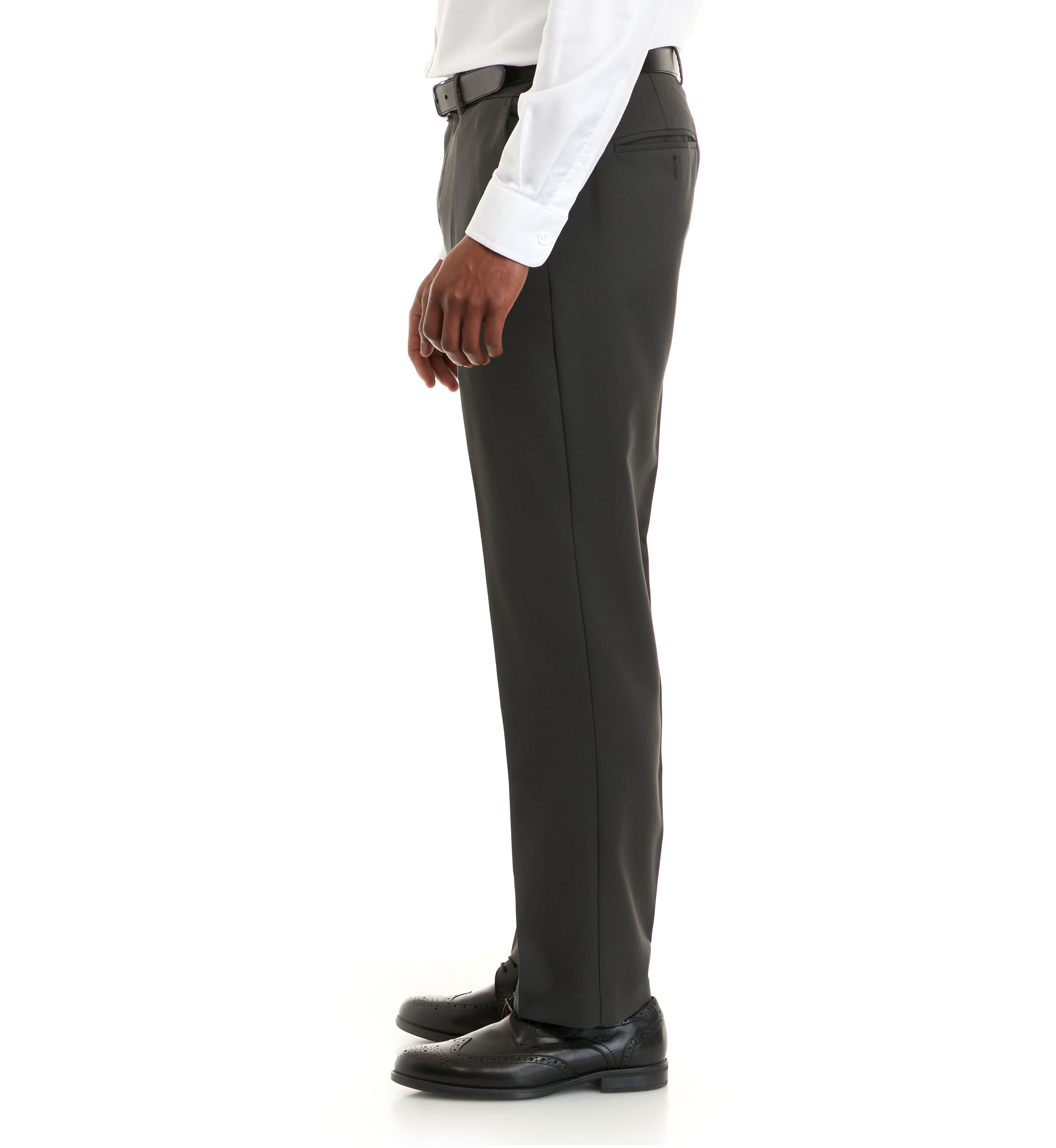 Mens Straight Mélange Pants