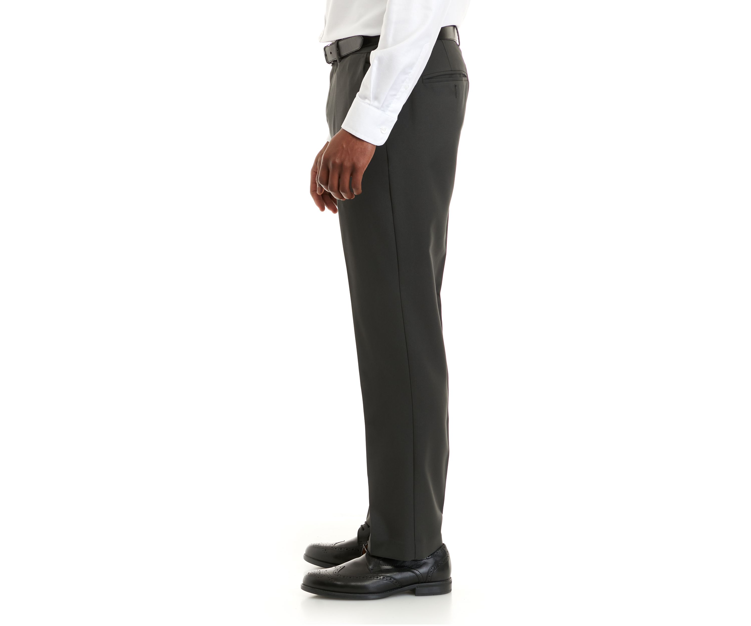 Mens Straight Mélange Pants