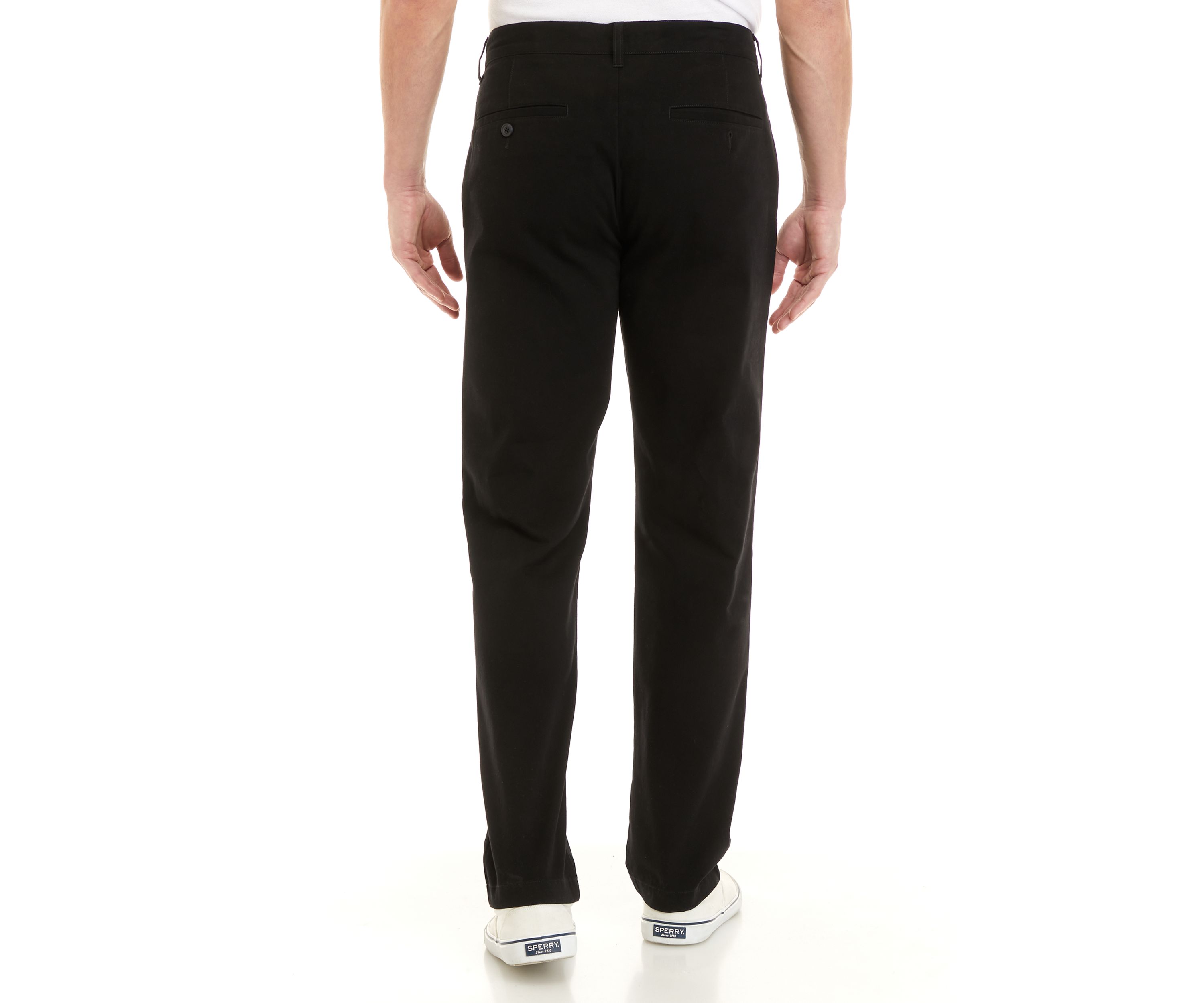Mens Flat Front Twill Pants