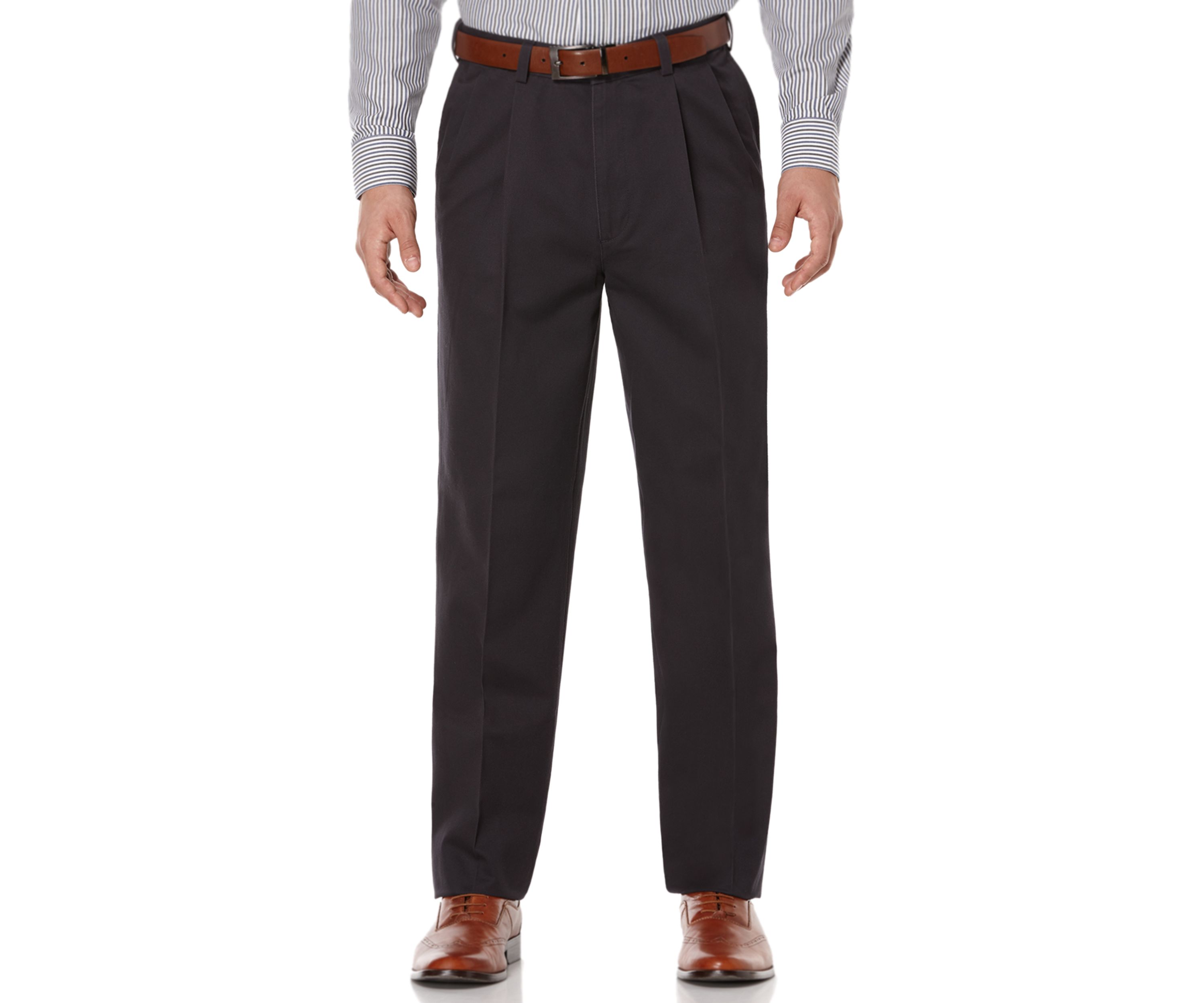 Pleated Stretch Ultimate Performance Chino Pants