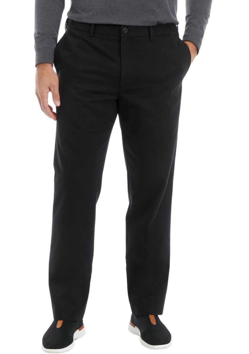 Mens Flat Front Ultimate Performance Pants