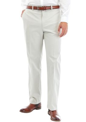 Roundtree & Yorke TravelSmart Ultimate Performance Slim Fit Flat Front  Non-Iron Chino Pants