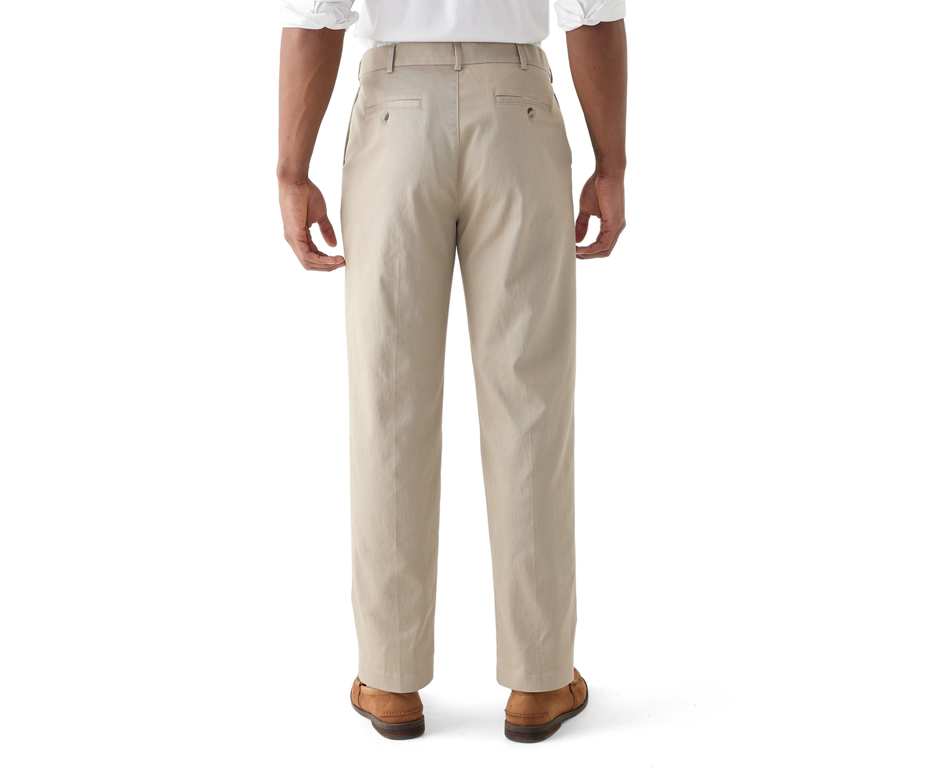 Straight Fit Khaki Pants