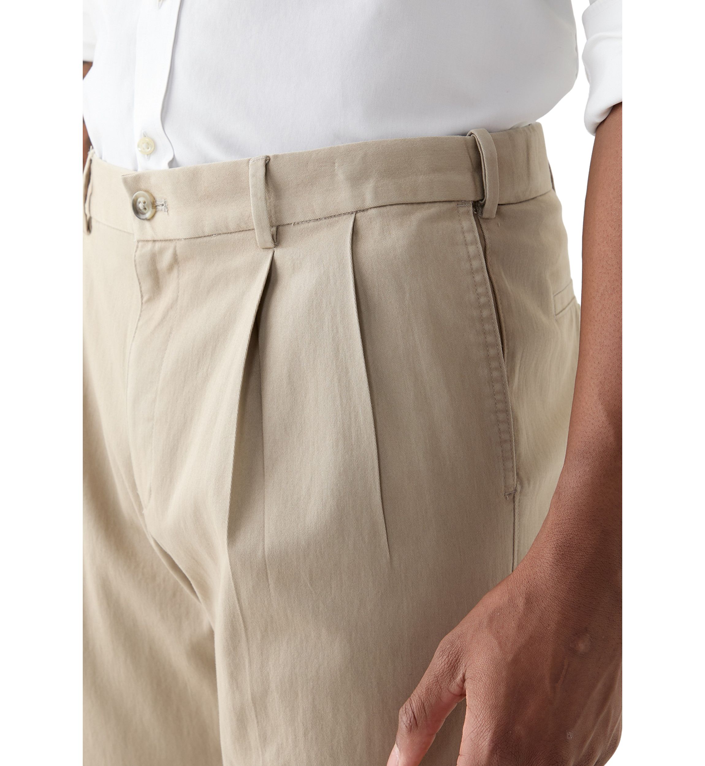 Straight Fit Khaki Pants